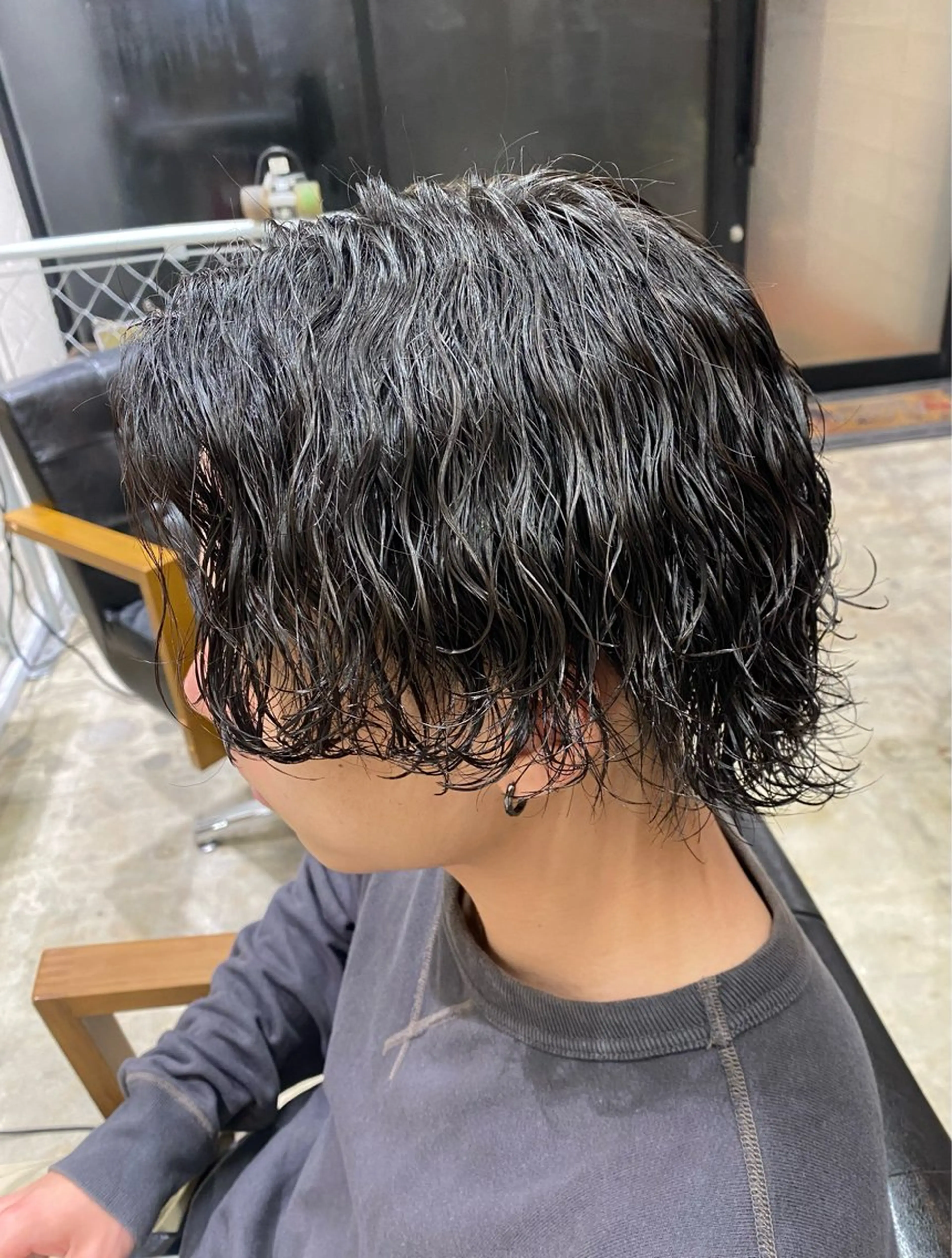 パーマ メンズ フェザーパーマ メンズパーマ メンズツイストパーマ 波巻きパーマ スパイラルパーマ カット パーマ トリートメント 🌴パーマオタク🌴 長谷川　諒佑🌈のヘアスタイル