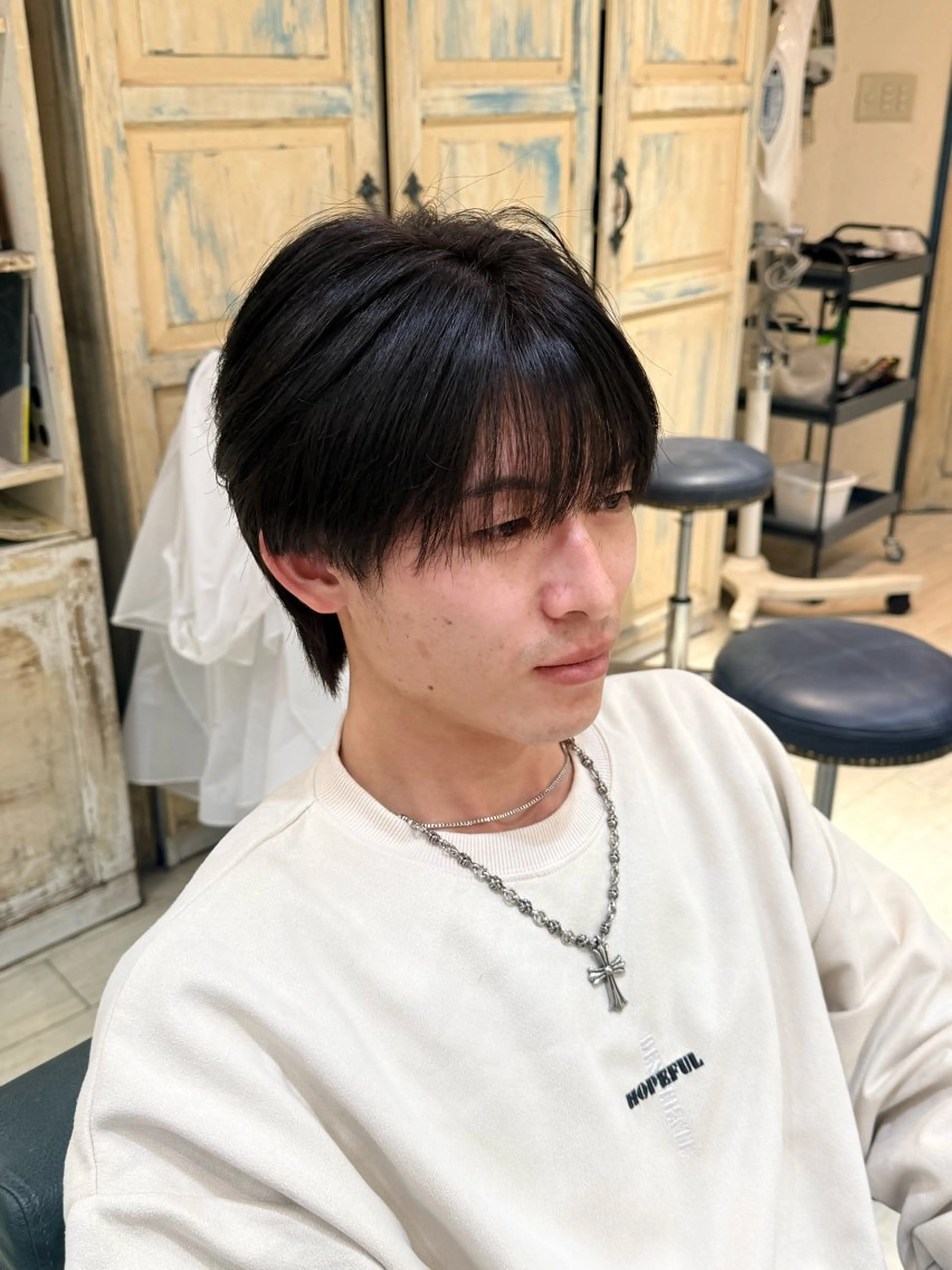 カラー メンズ hair rescue kapra所属・笹部 輝琉のヘアスタイル