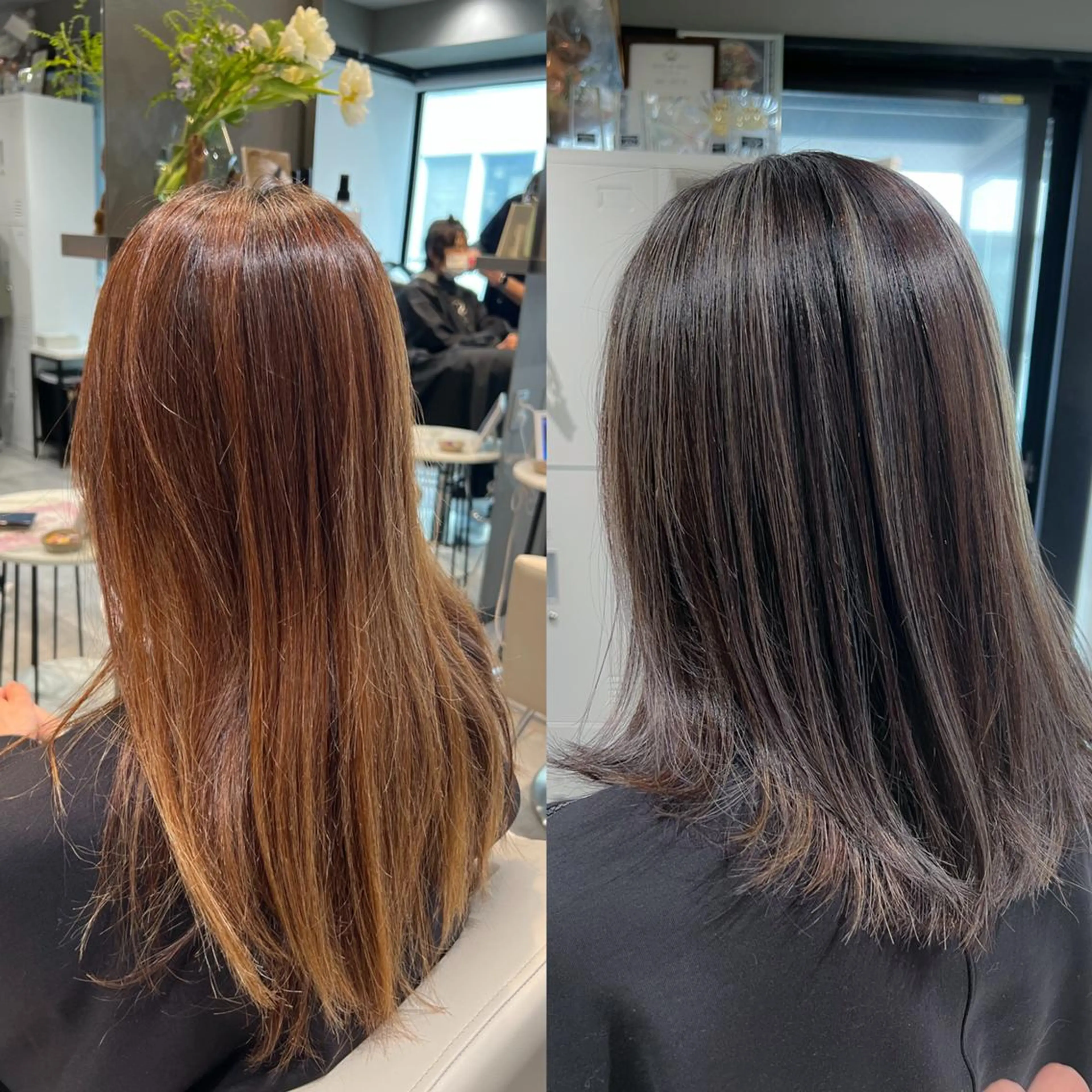 ロング ハイライト Nonoka 当日予約歓迎のヘアスタイル