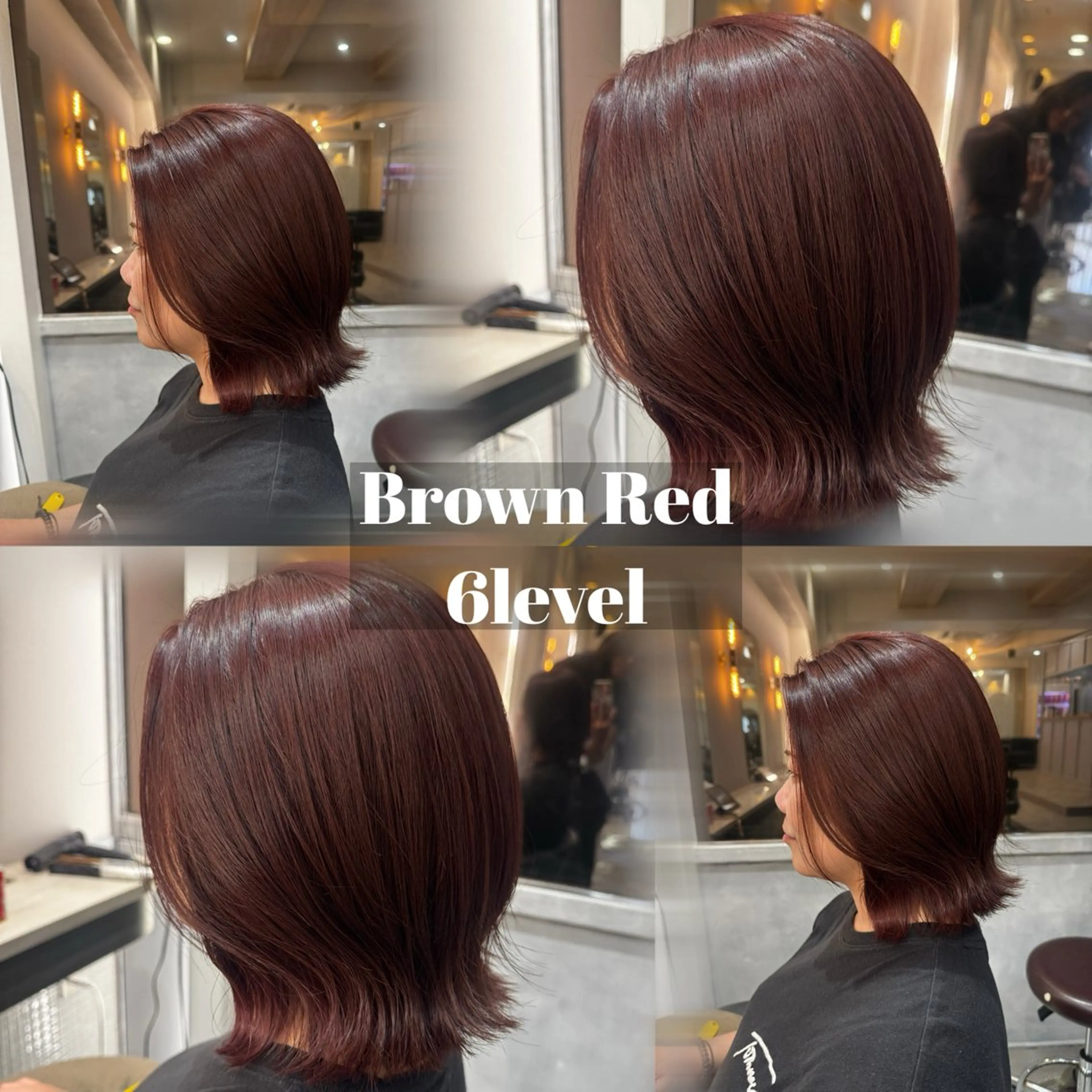 ミディアム カラー カット ヘアカラー トリートメント beaute錦糸町 🦖⋆͛yuka💚のヘアスタイル