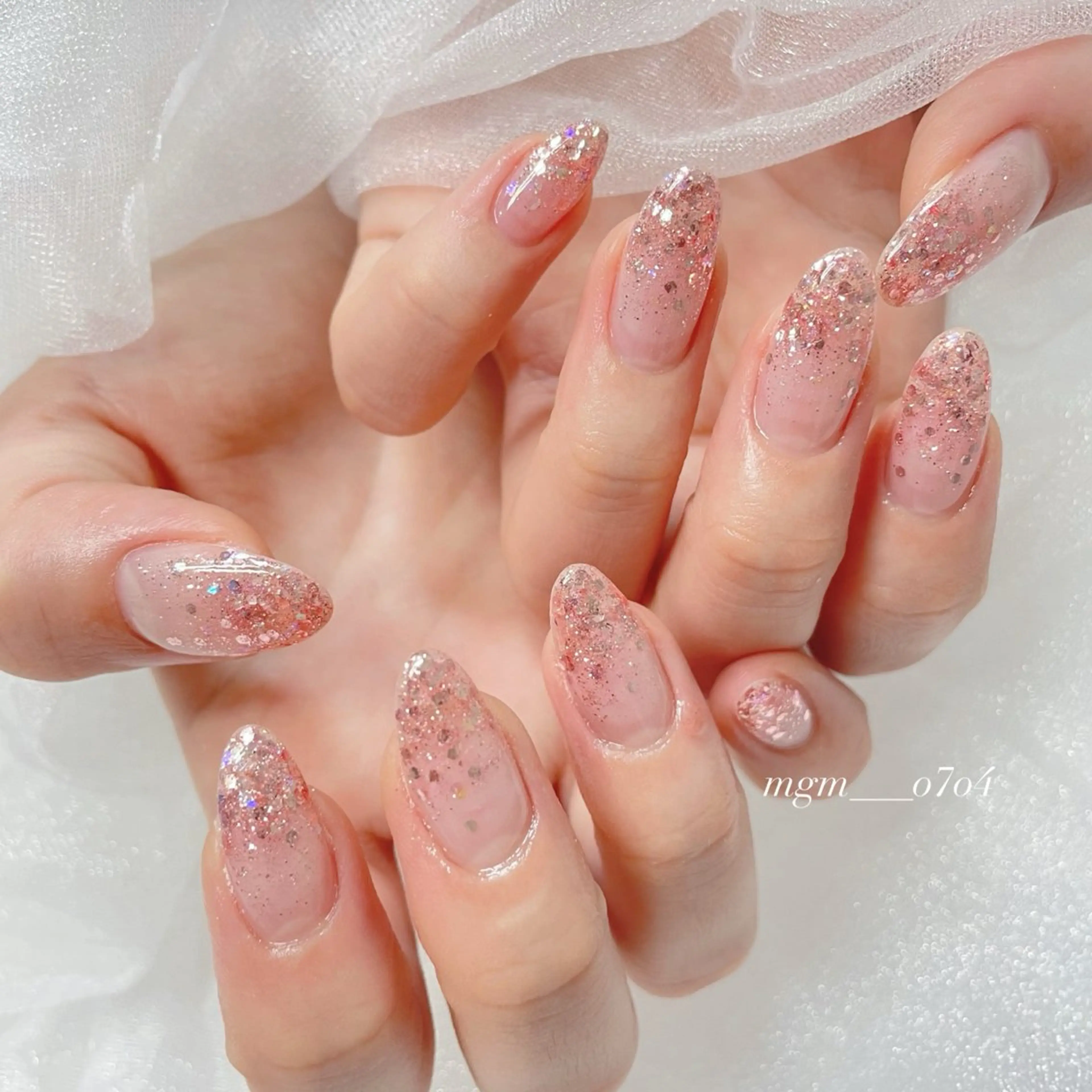 ネイル MoON...❤︎ MeGuのネイルデザイン