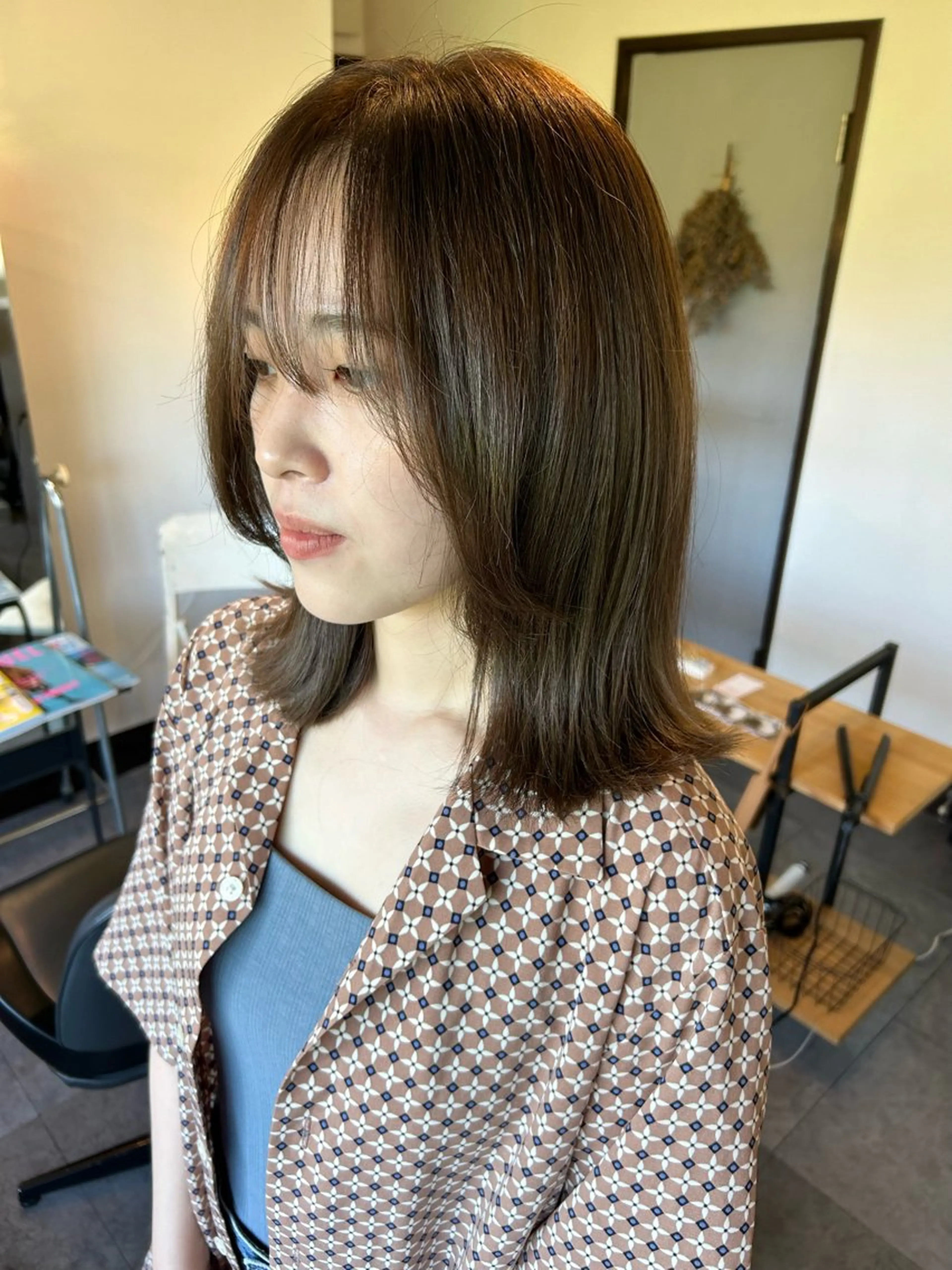 ミディアム RECORD所属・RECORD sakuraのヘアスタイル
