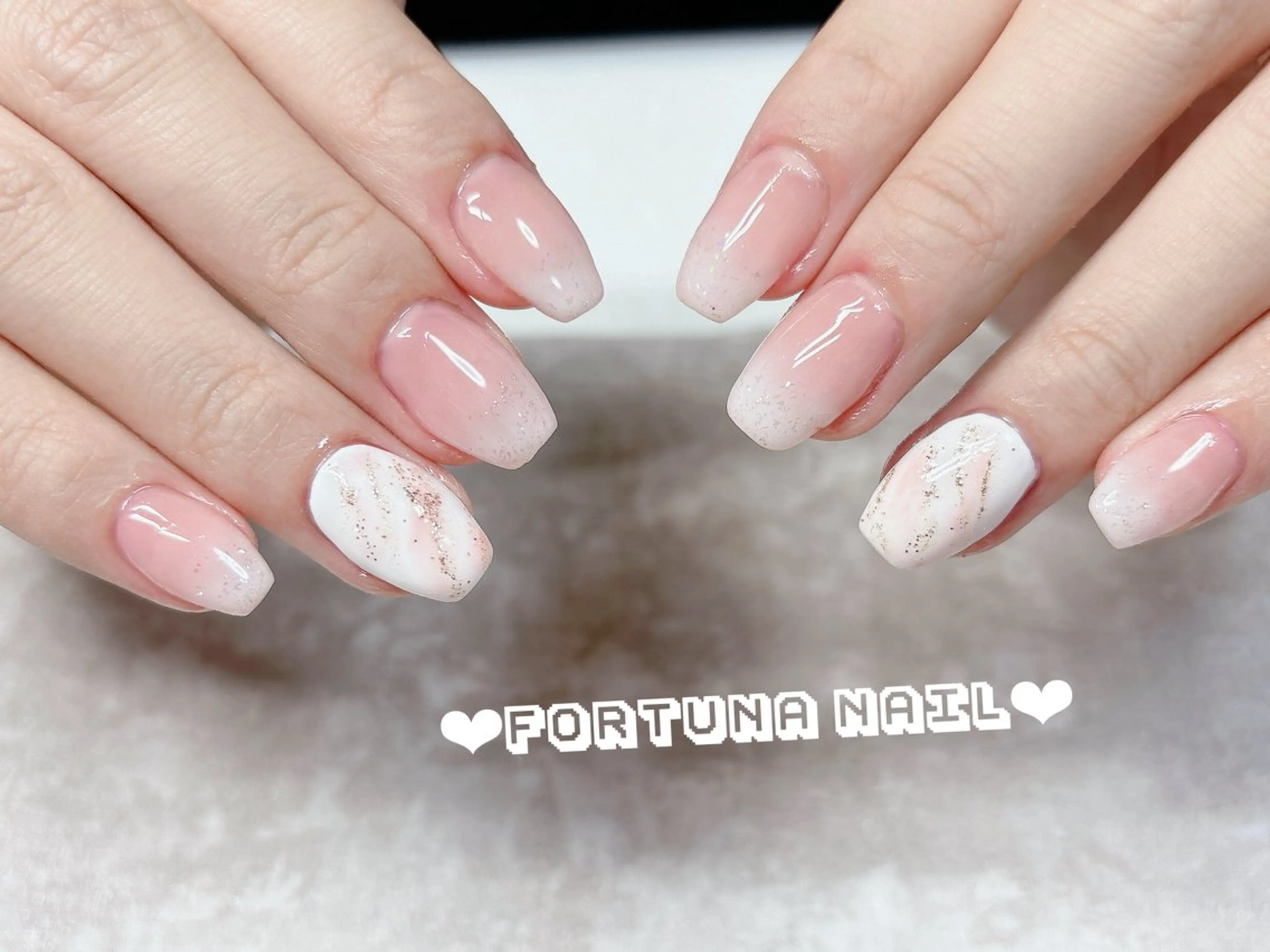 ネイル ハンドネイル Nail •Head スパFortunaのネイルデザイン
