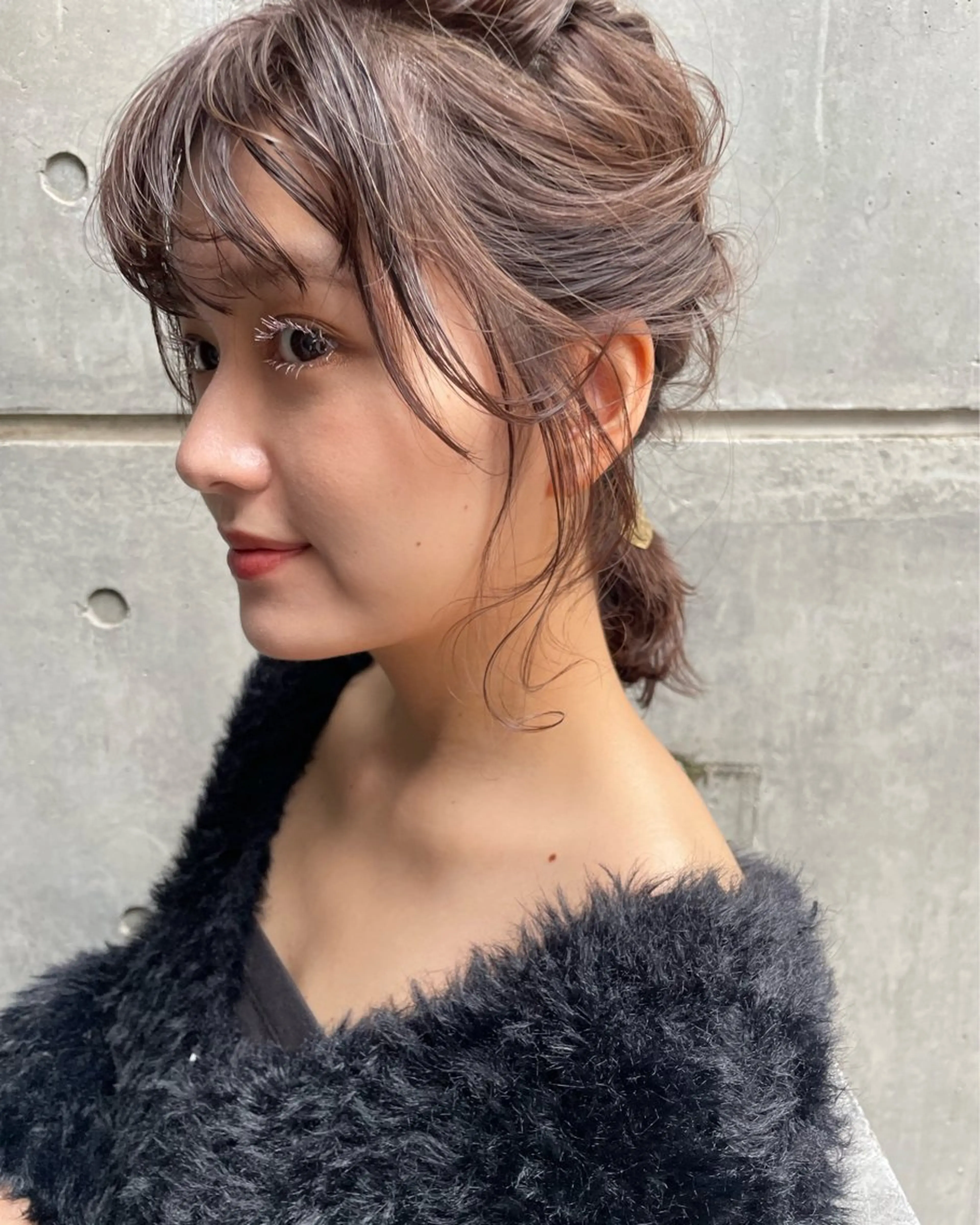 セミロング カラー 髪質改善/縮毛/新宿 🫧SUZUKA🫧のヘアスタイル