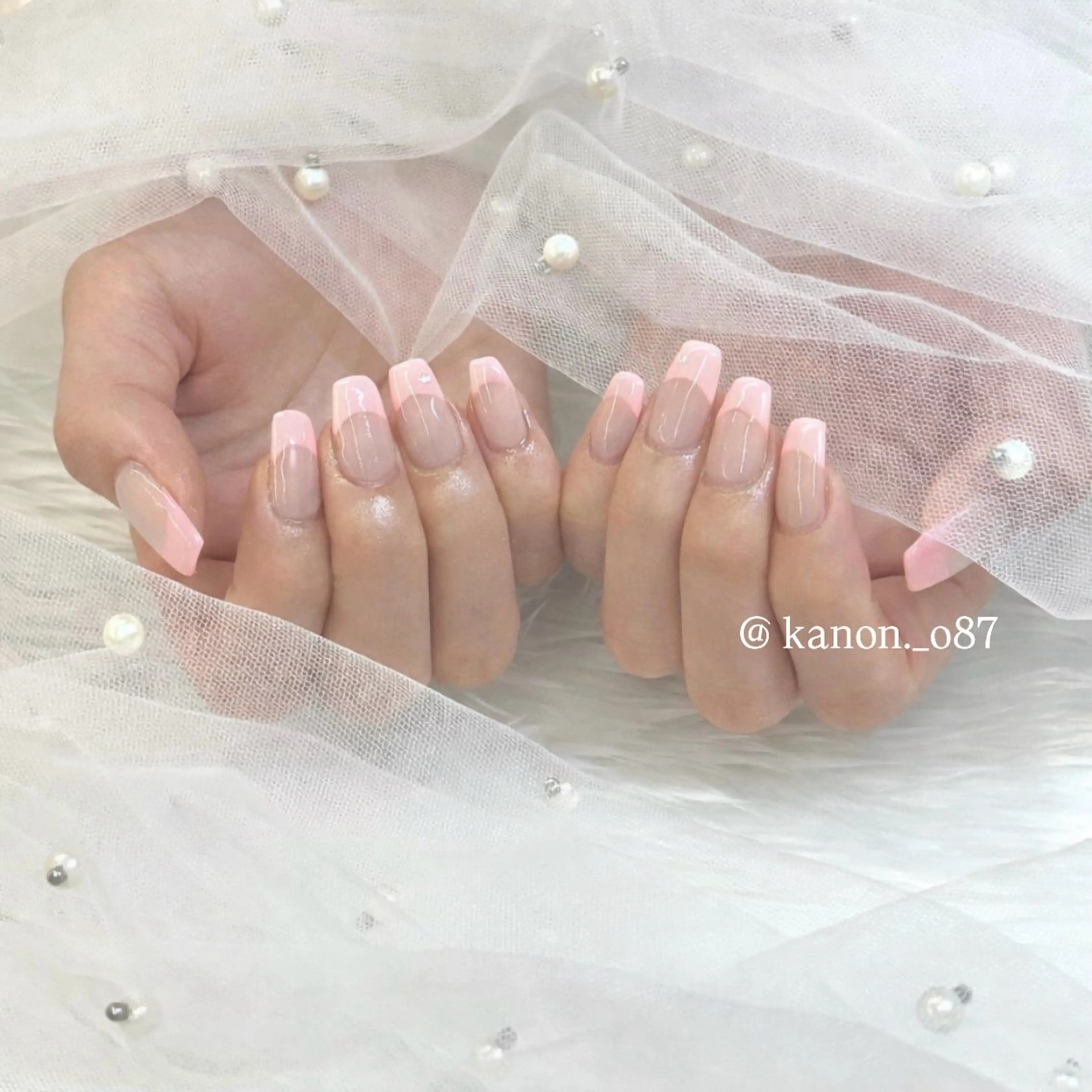 ネイル ハンドネイル Kanon❁ꔛ /パラジェルのネイルデザイン