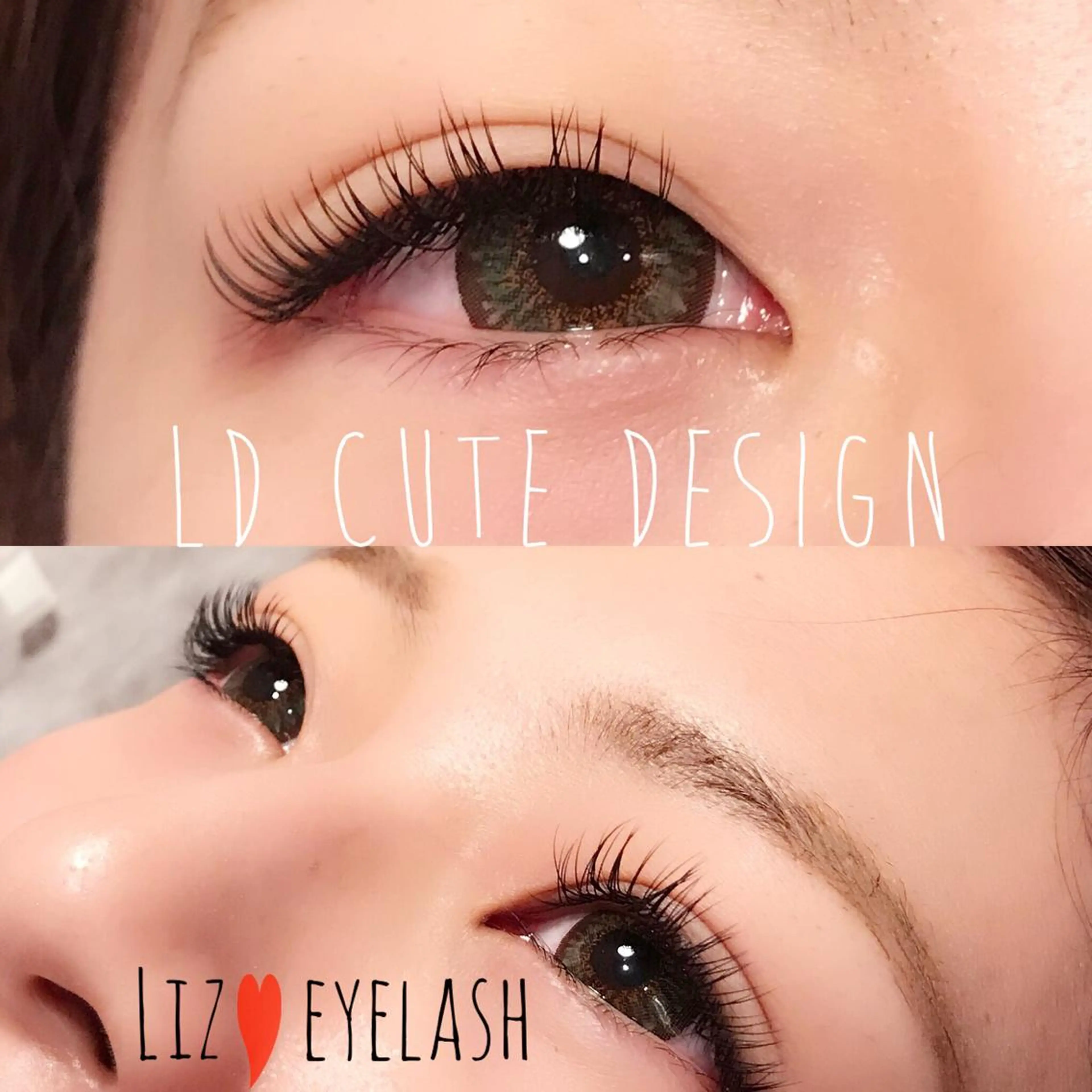 マツエク・マツパ Dカール Lカール 一重×まつ毛パーマ マツエク nashira -ナシラ- 恵比寿のマツエク・マツパデザイン