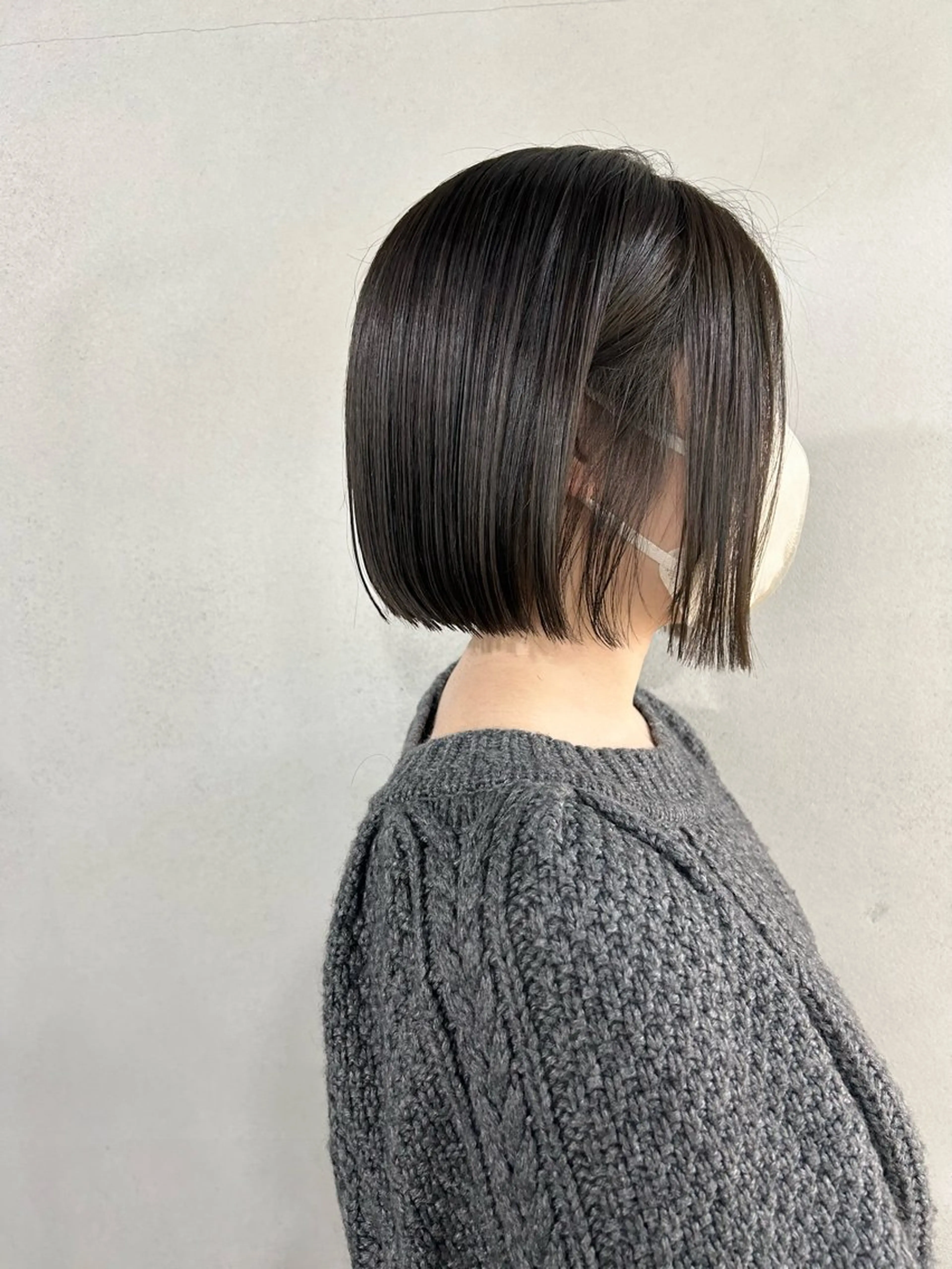 ショート カラー グレージュ オリーブカラー オリーブグレージュ オリーブグレー カット ヘアカラー トリートメント #tag  田島 純奈のヘアスタイル
