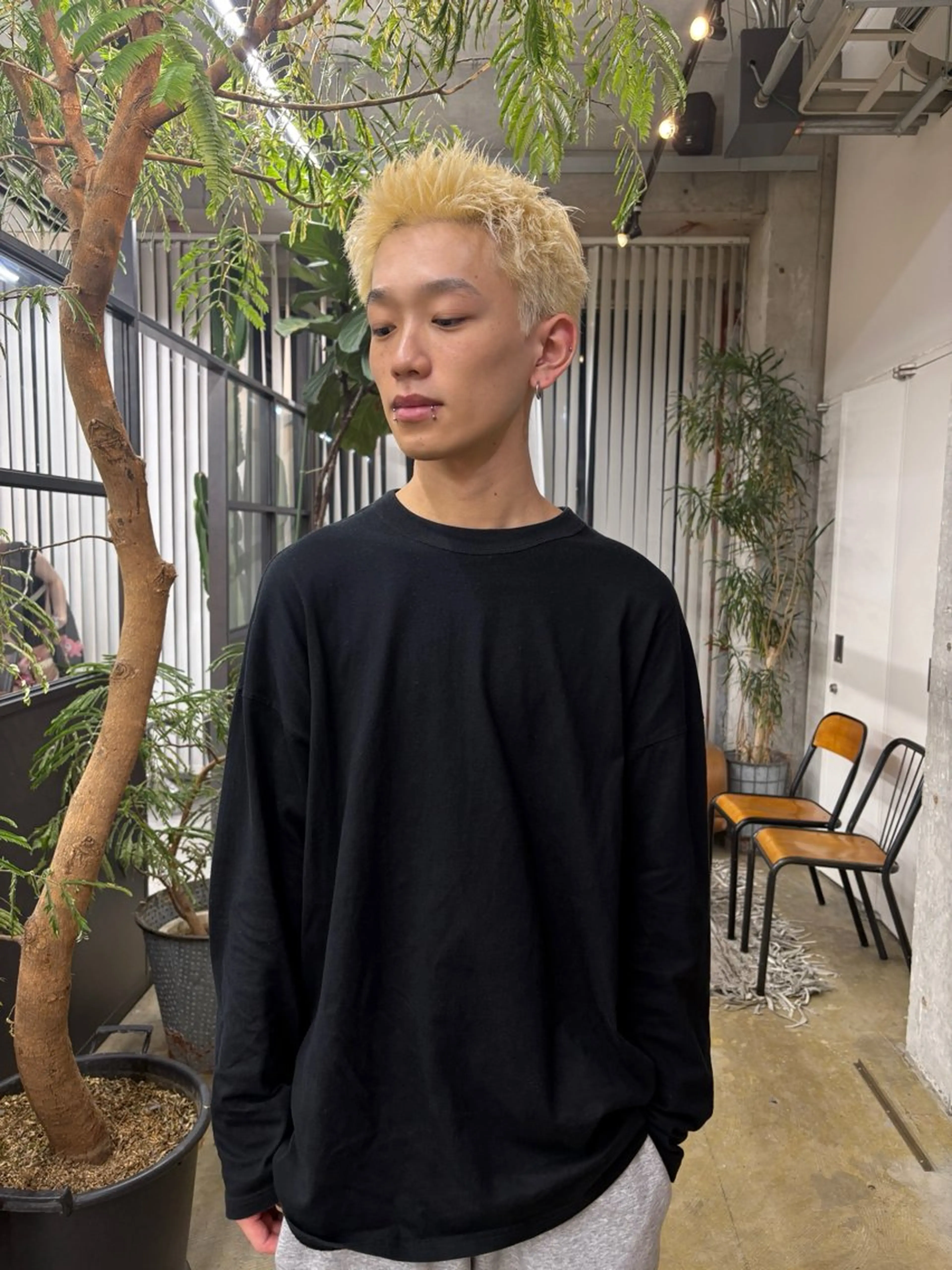 カラー メンズ カット ヘアカラー あずまりんの/メンズ /ブリーチのヘアスタイル