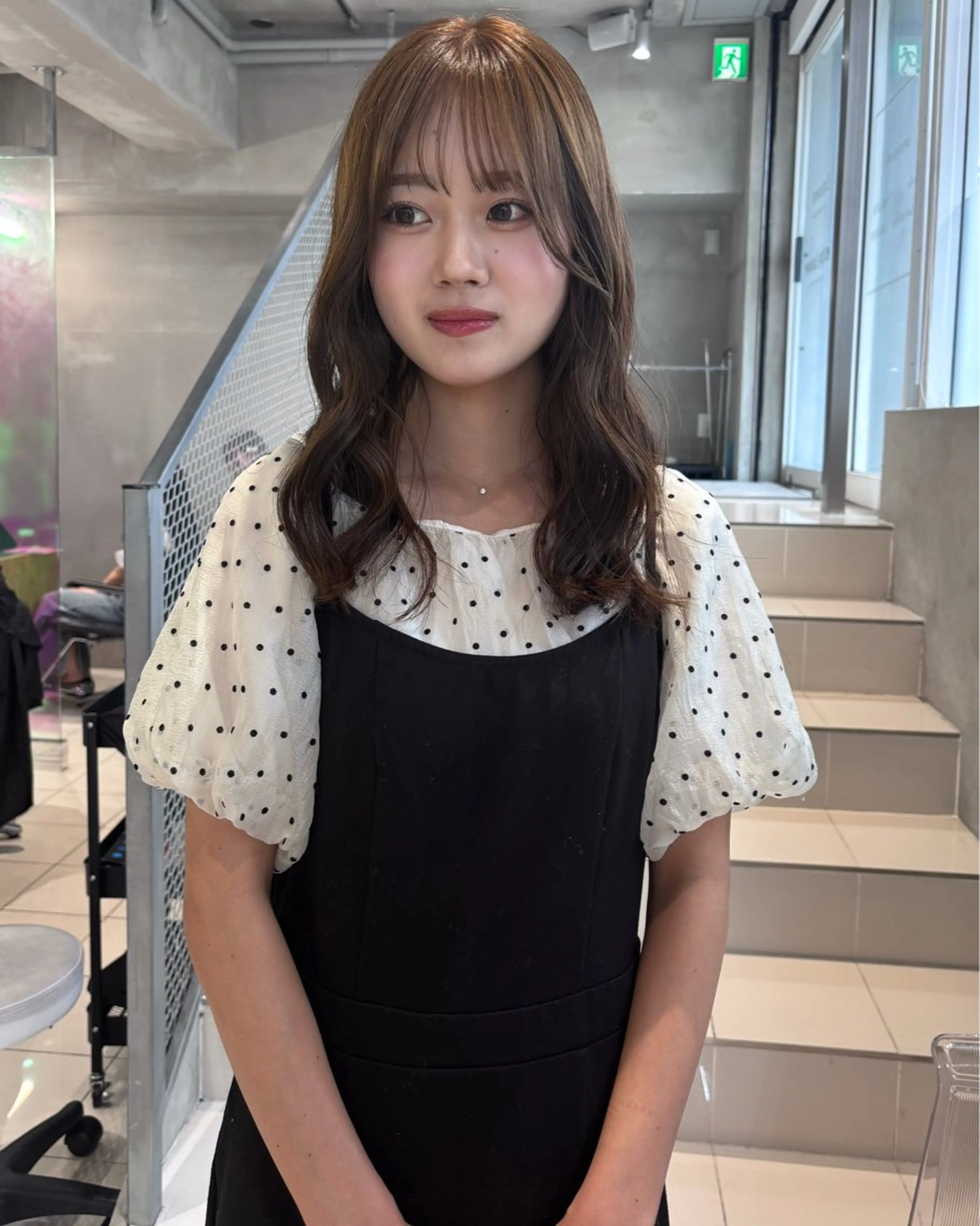 カラー オリーブカラー ヘアカラー トリートメント 透明感カラー/set /hana🍀🪽‪のヘアスタイル