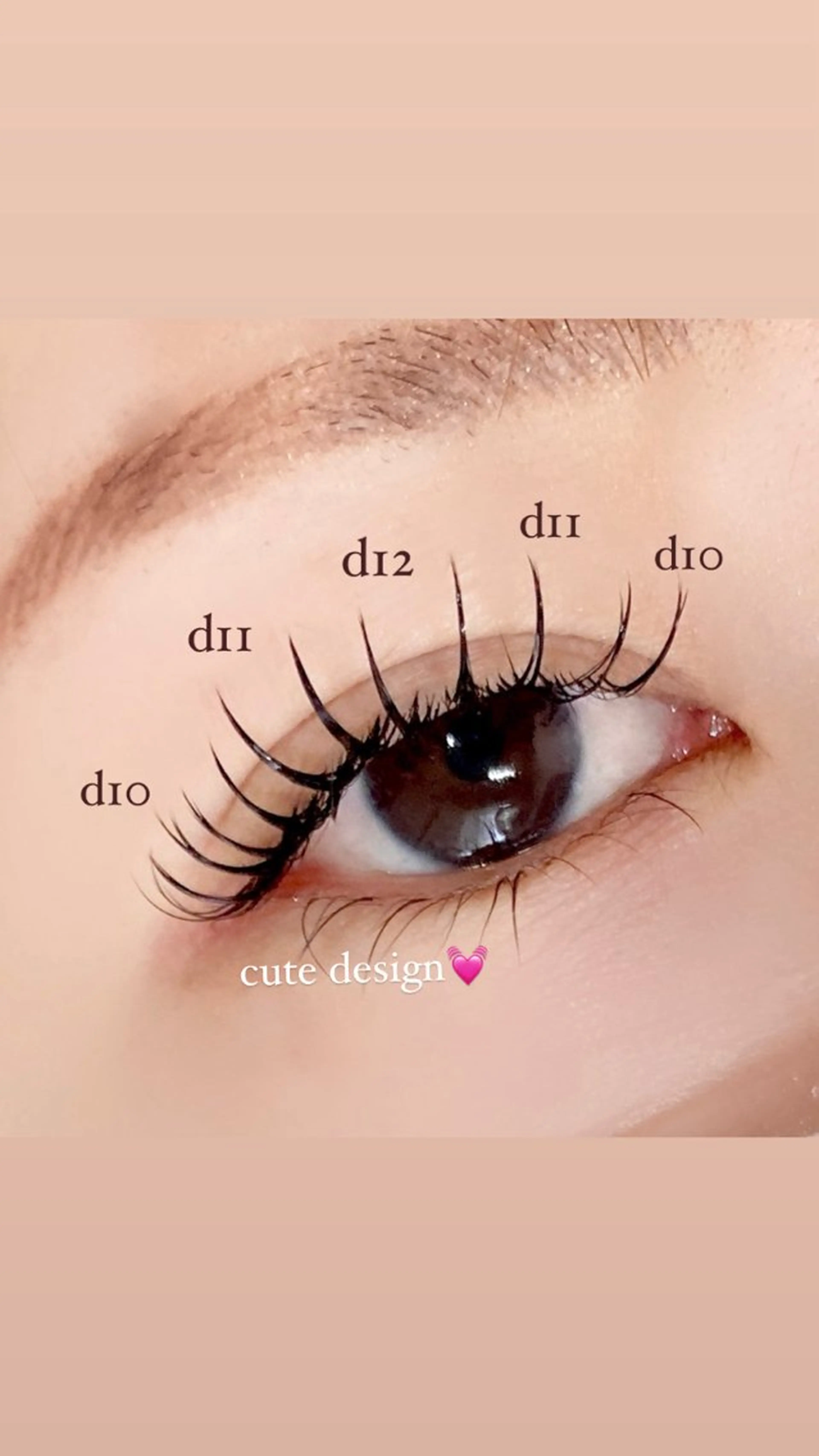 マツエク・マツパ キュート N eyelash所属・N eyelash LANA🌼のマツエク・マツパデザイン