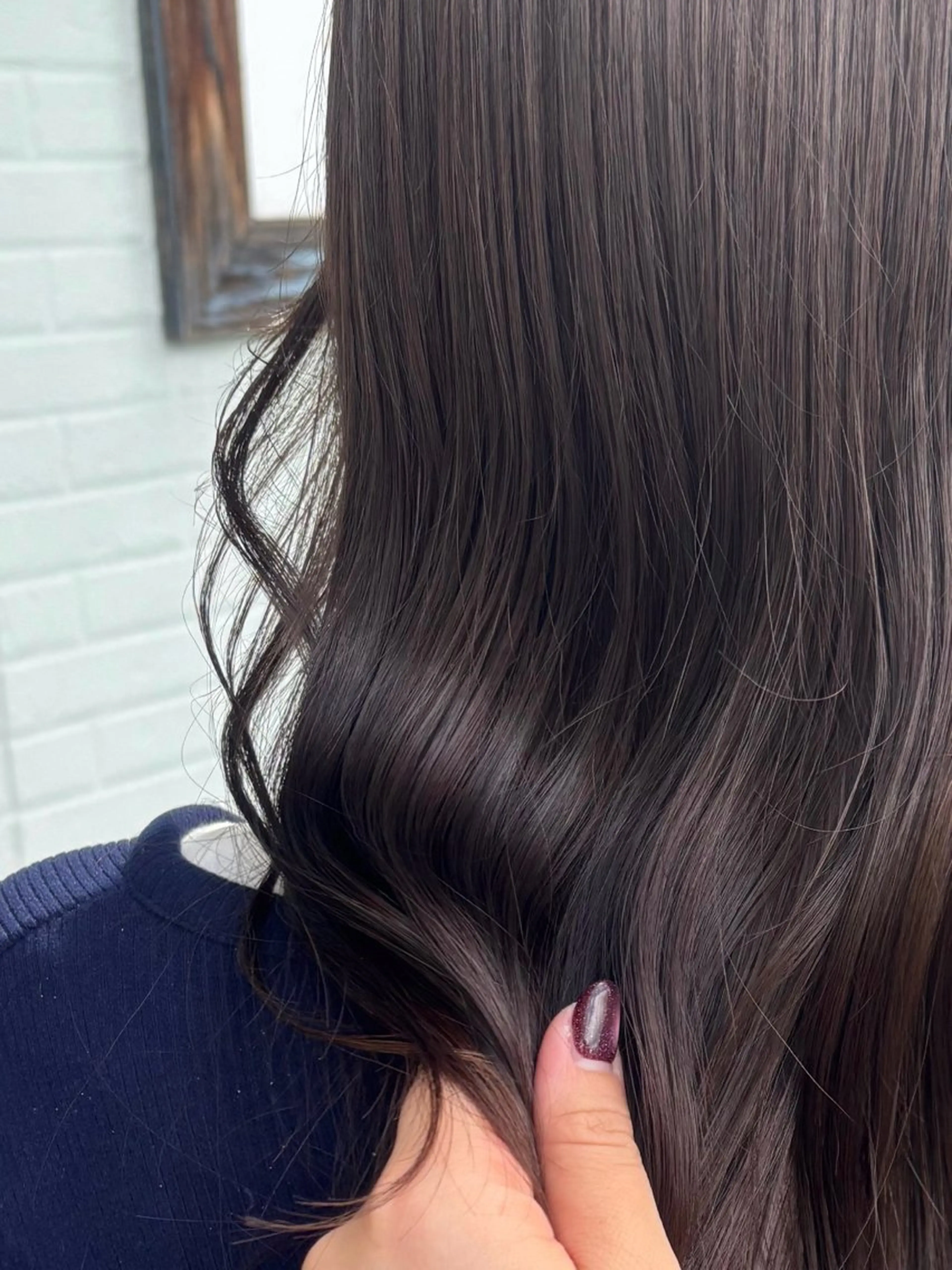 セミロング カラー ヘアカラー little garden/樹里のヘアスタイル