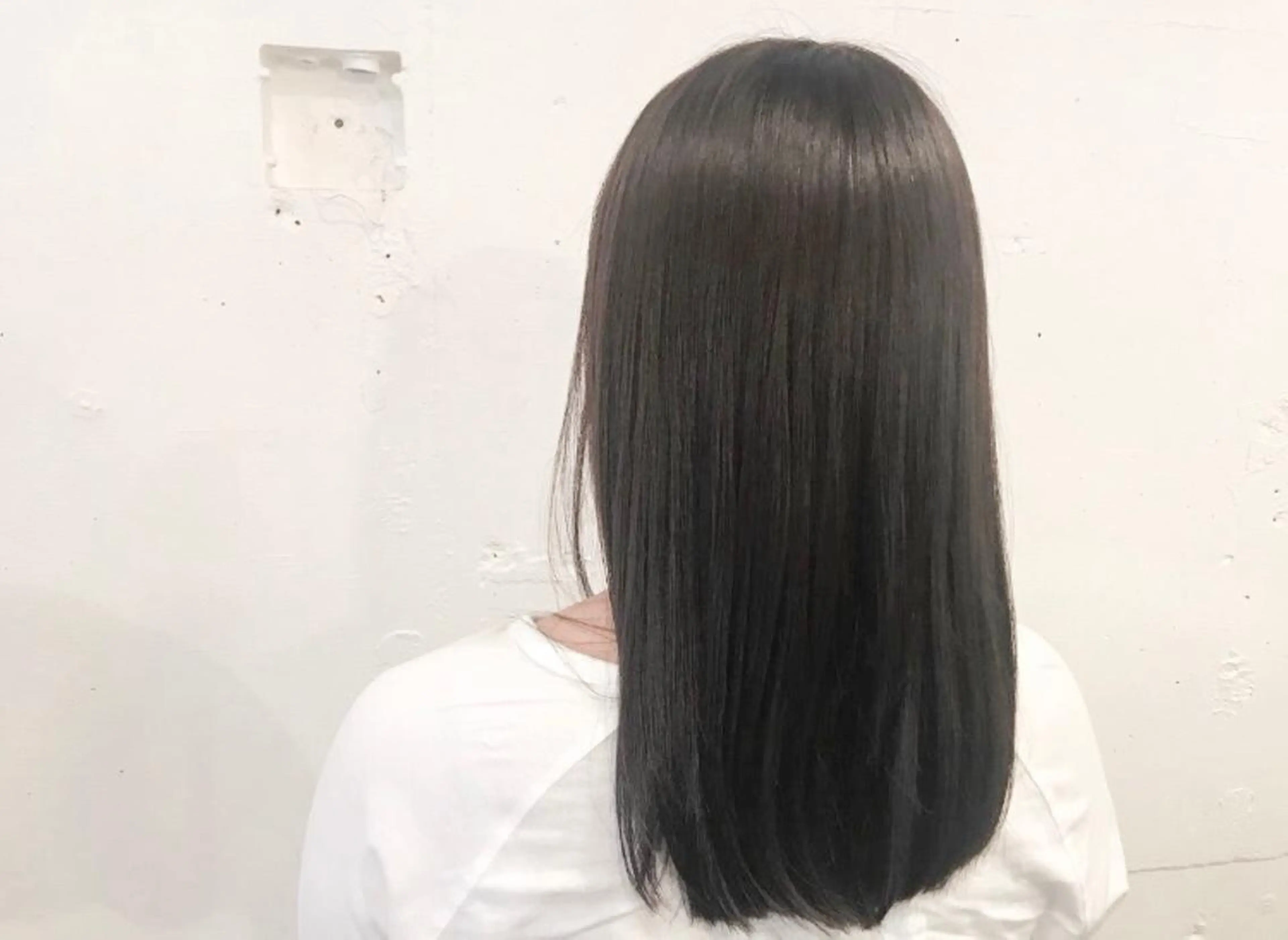 セミロング カラー ヘアカラー ヘッドスパ 🌈🌸あおき みちる🌟💗のヘアスタイル