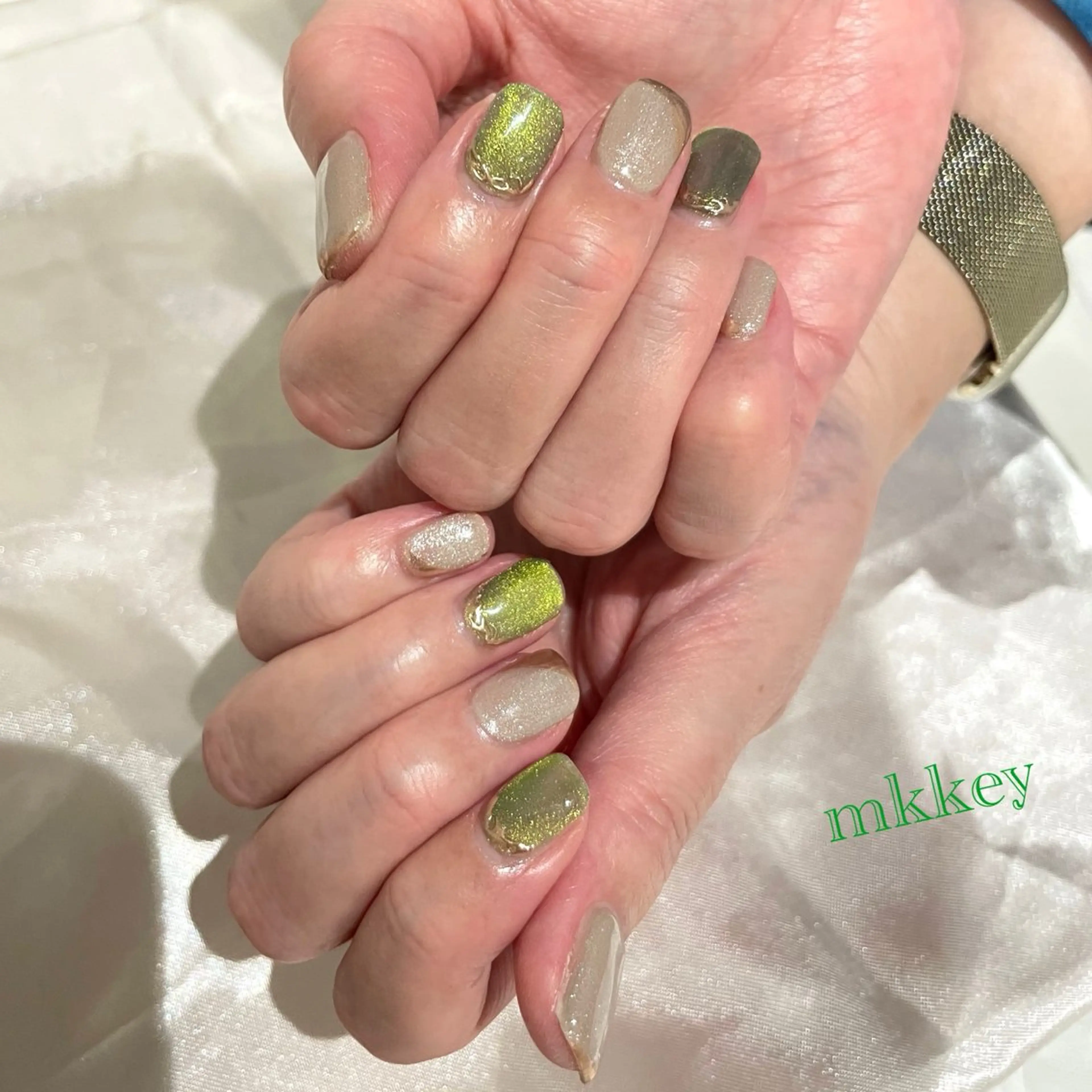 ネイル マグネットネイル Liora所属・nail mnのネイルデザイン