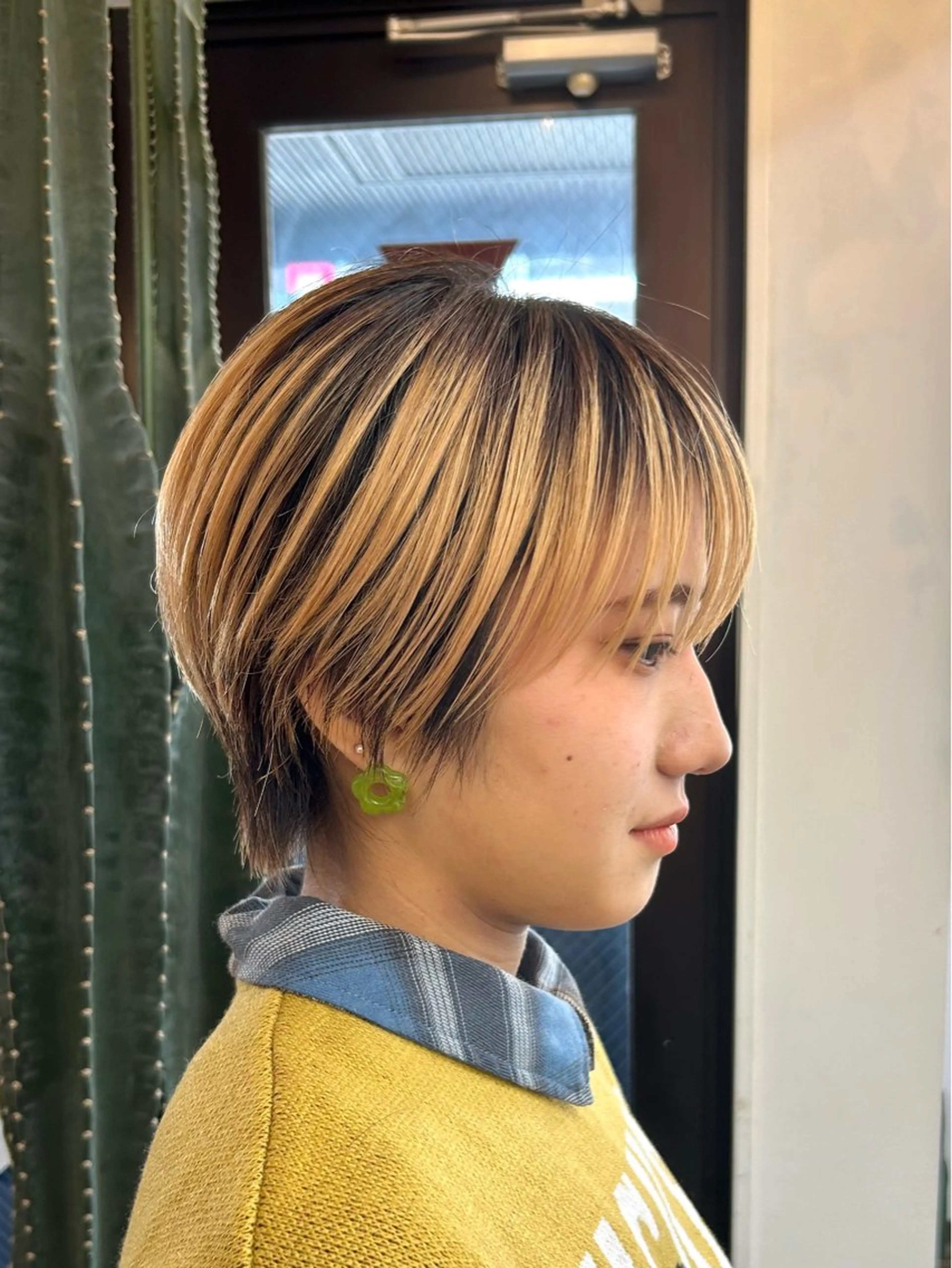 ショート カット トリートメント 🩵縮毛矯正/ブリー チ/髪質改善/いつかのヘアスタイル