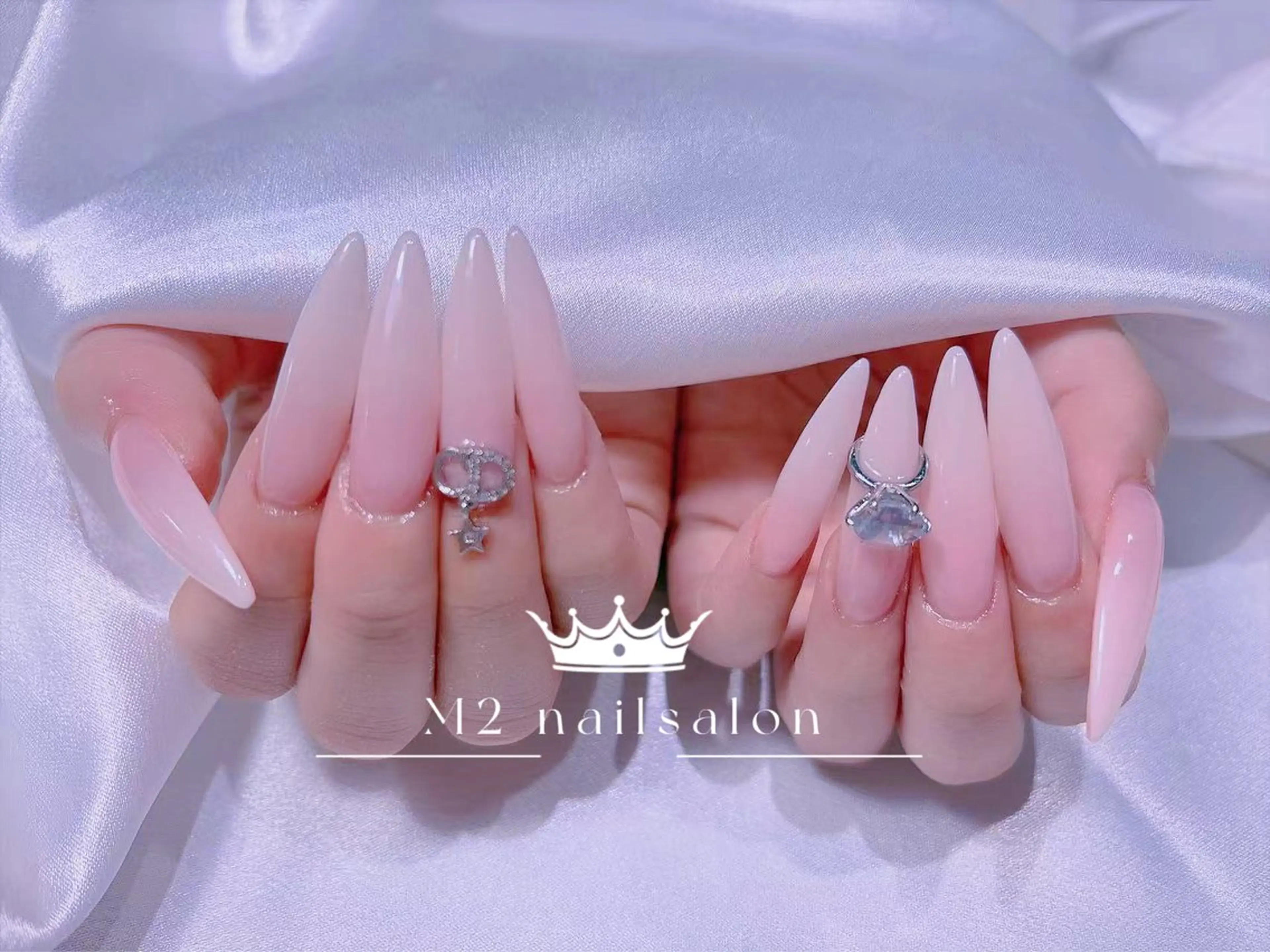 ネイル ハンドネイル 長さだし専門店 M2　rikaのネイルデザイン