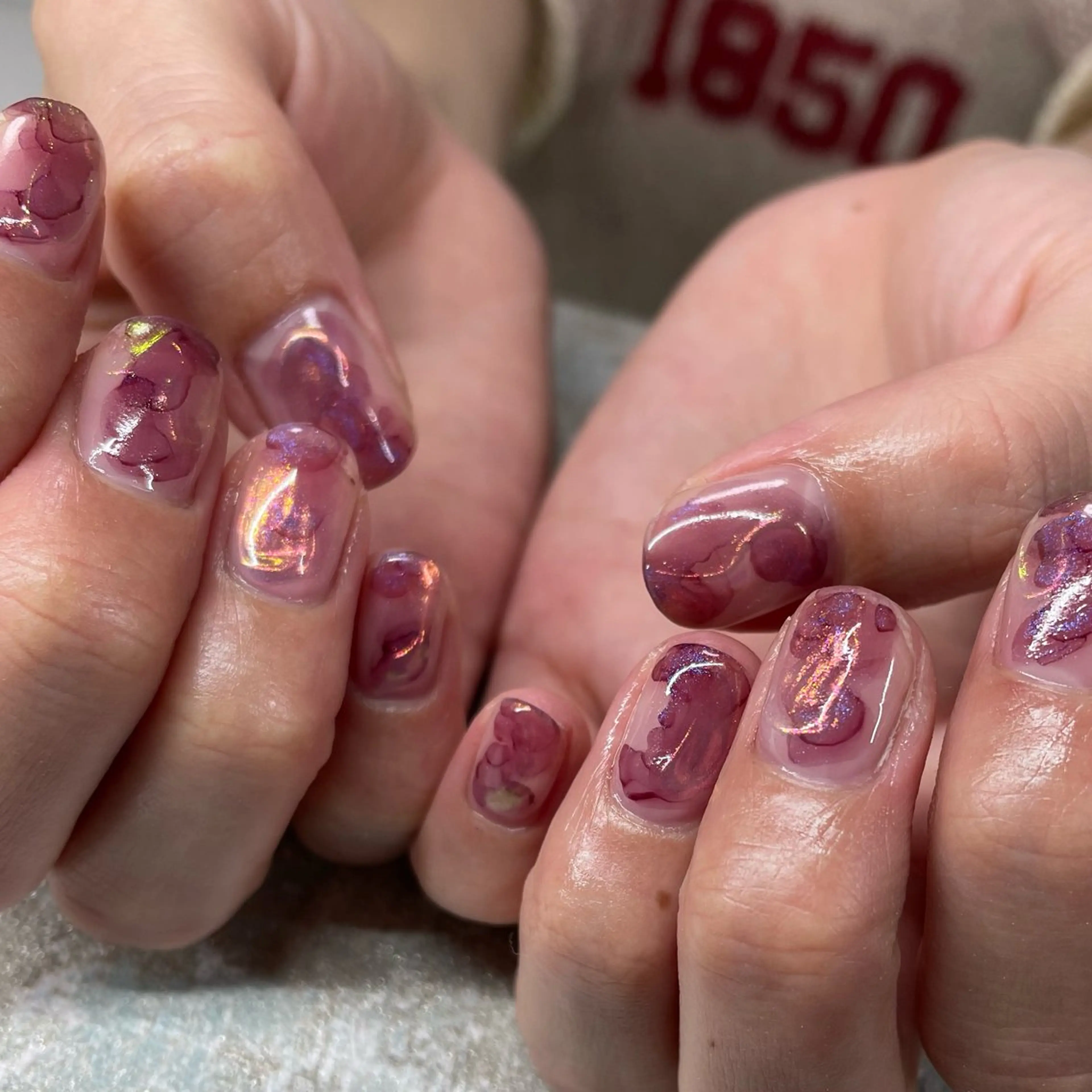 ネイル ハンドネイル フィルイン･パラジェル導入サロン ehre(エーレ)所属・ehre haruhoのネイルデザイン