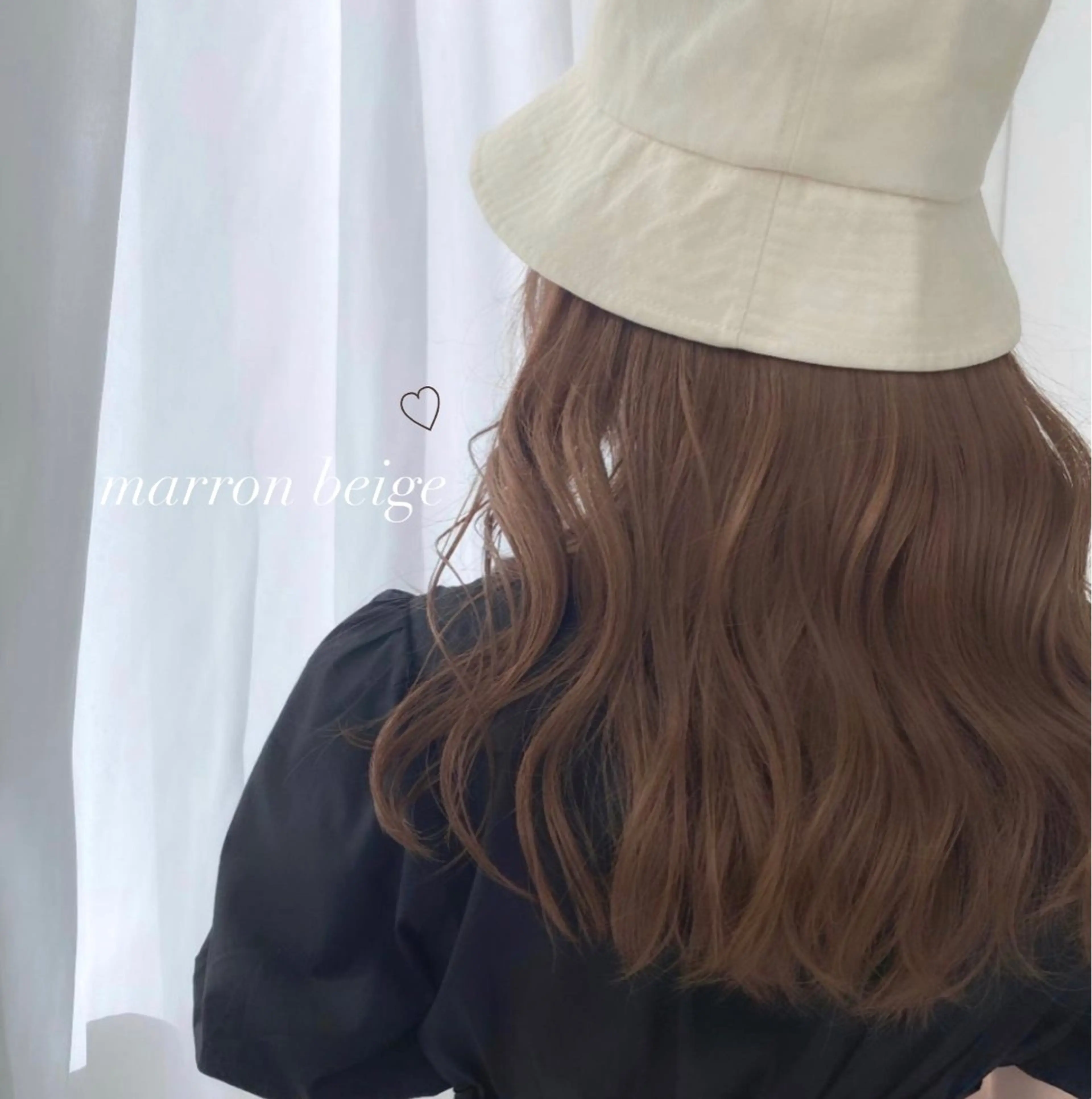 ロング カラー ベージュカラー ブリーチ ナツミ/透明感カラー /酸性ストレートのヘアスタイル