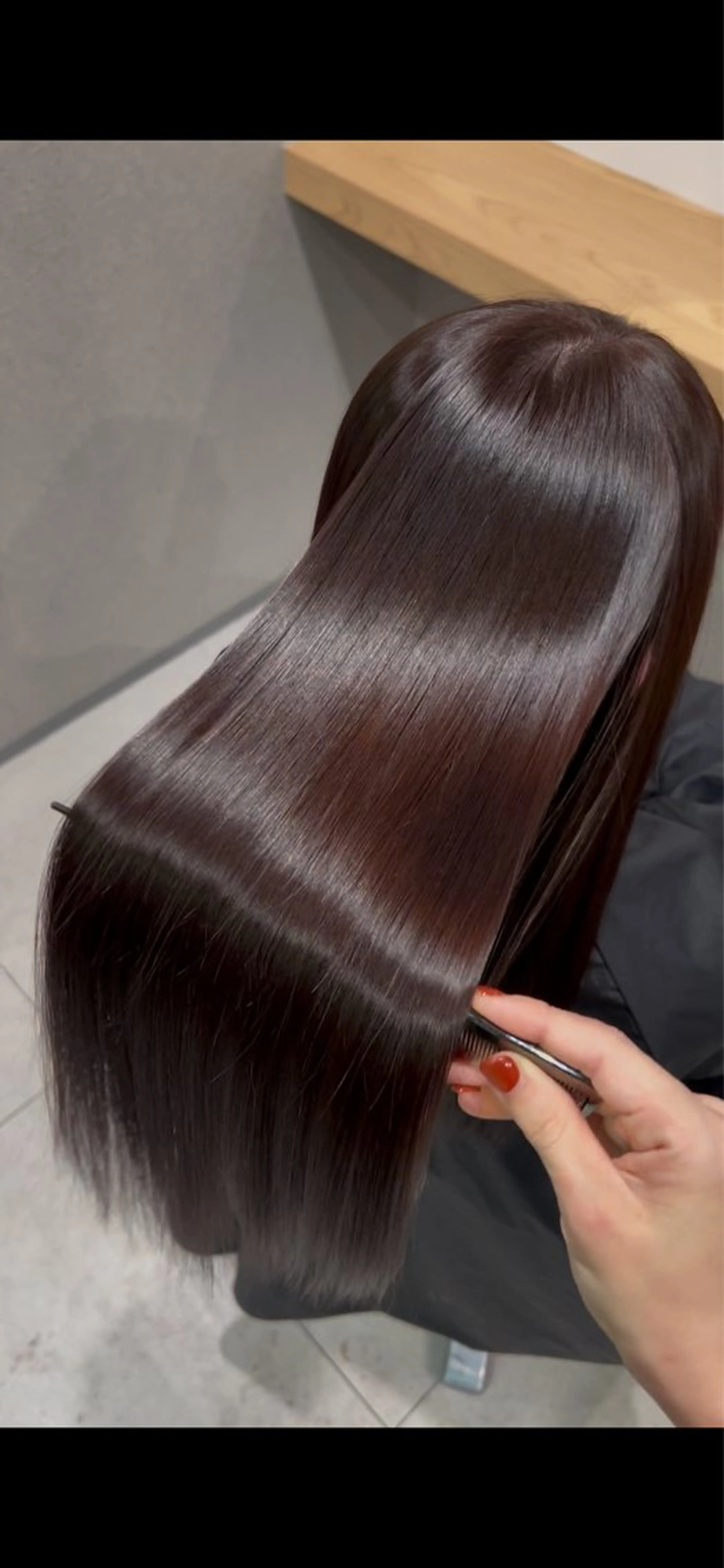 ロング カラー ヘアカラー RAF TOKYO 薬院店所属・福岡【髪質改善】 艶カラー/ MIHOのヘアスタイル