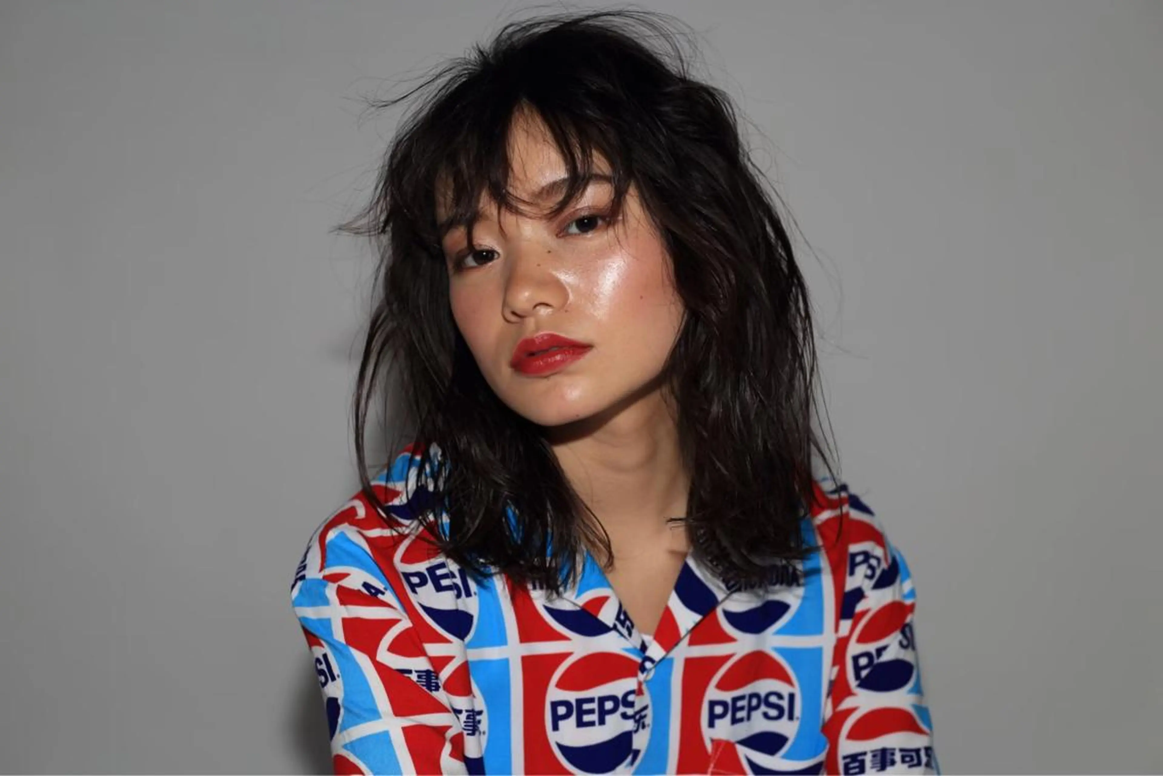 セミロング カラー パーマ ヘアアレンジ メンズ キッズ ネイル マツエク・マツパ メンズウルフカット アディクシーカラー 透明感カラー ボブ ウルフカット unu hair所属・藤井 仁紀のヘアスタイル