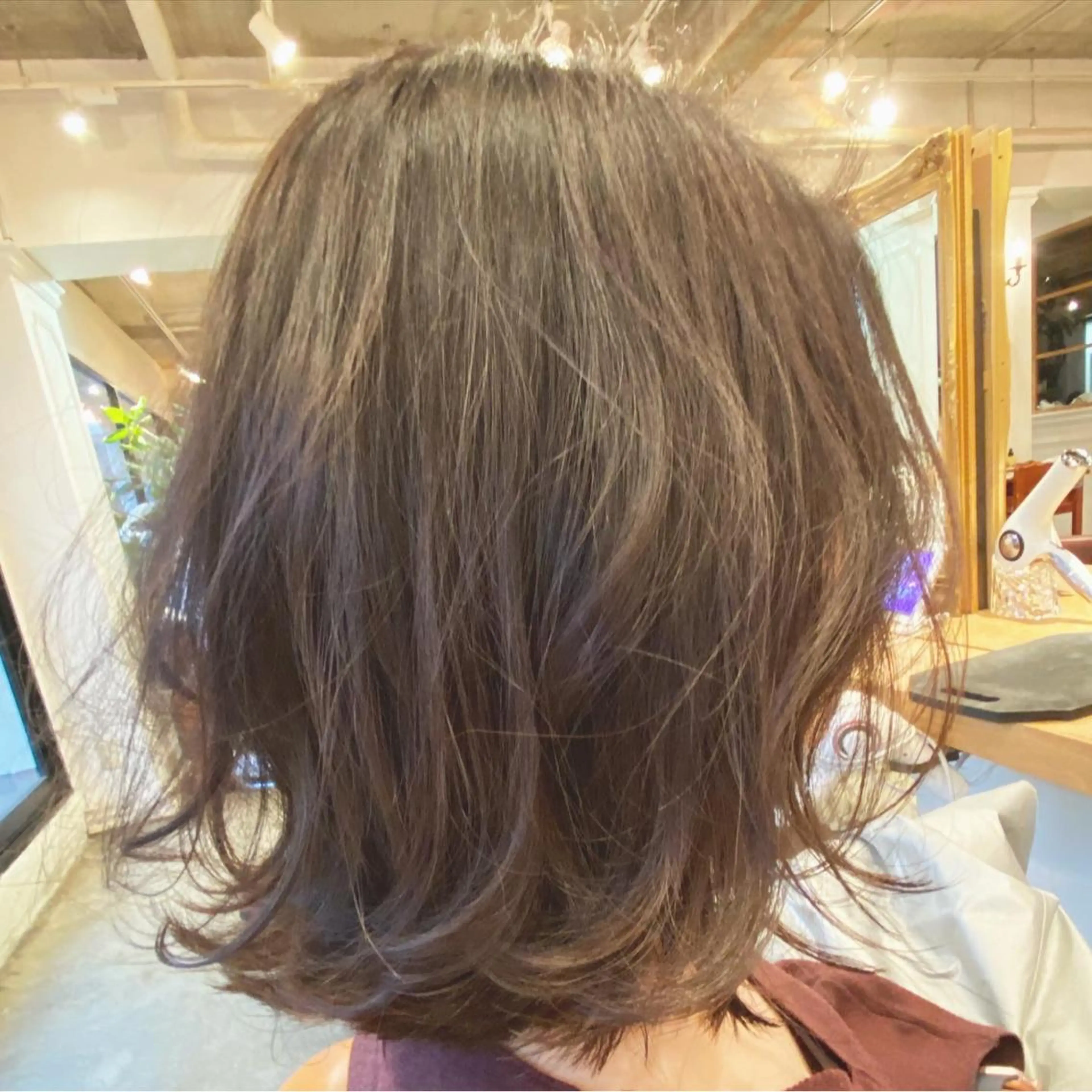 ミディアム 池田 雄作のヘアスタイル