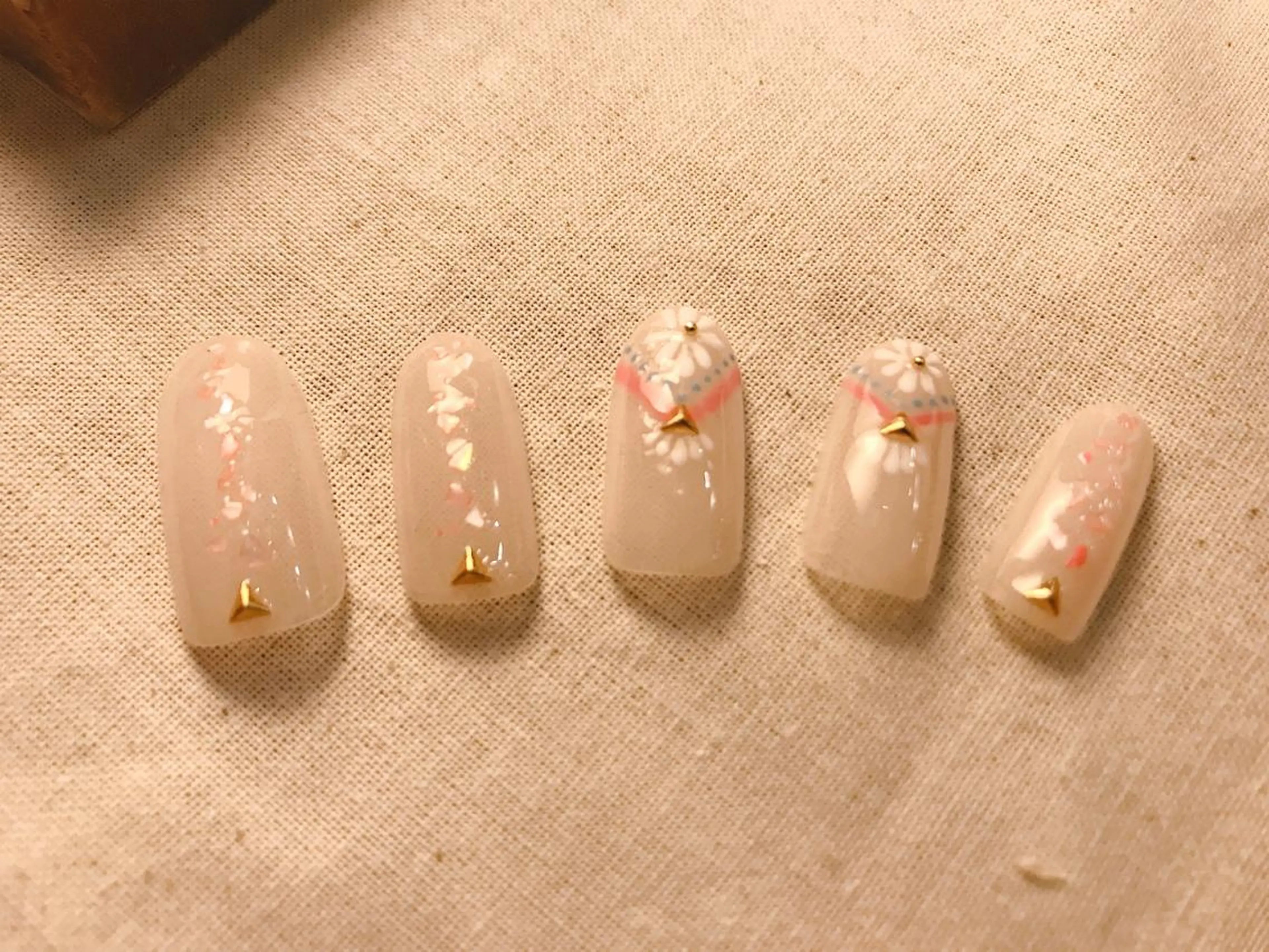 ネイル フラワーネイル Flam Nailのネイルデザイン