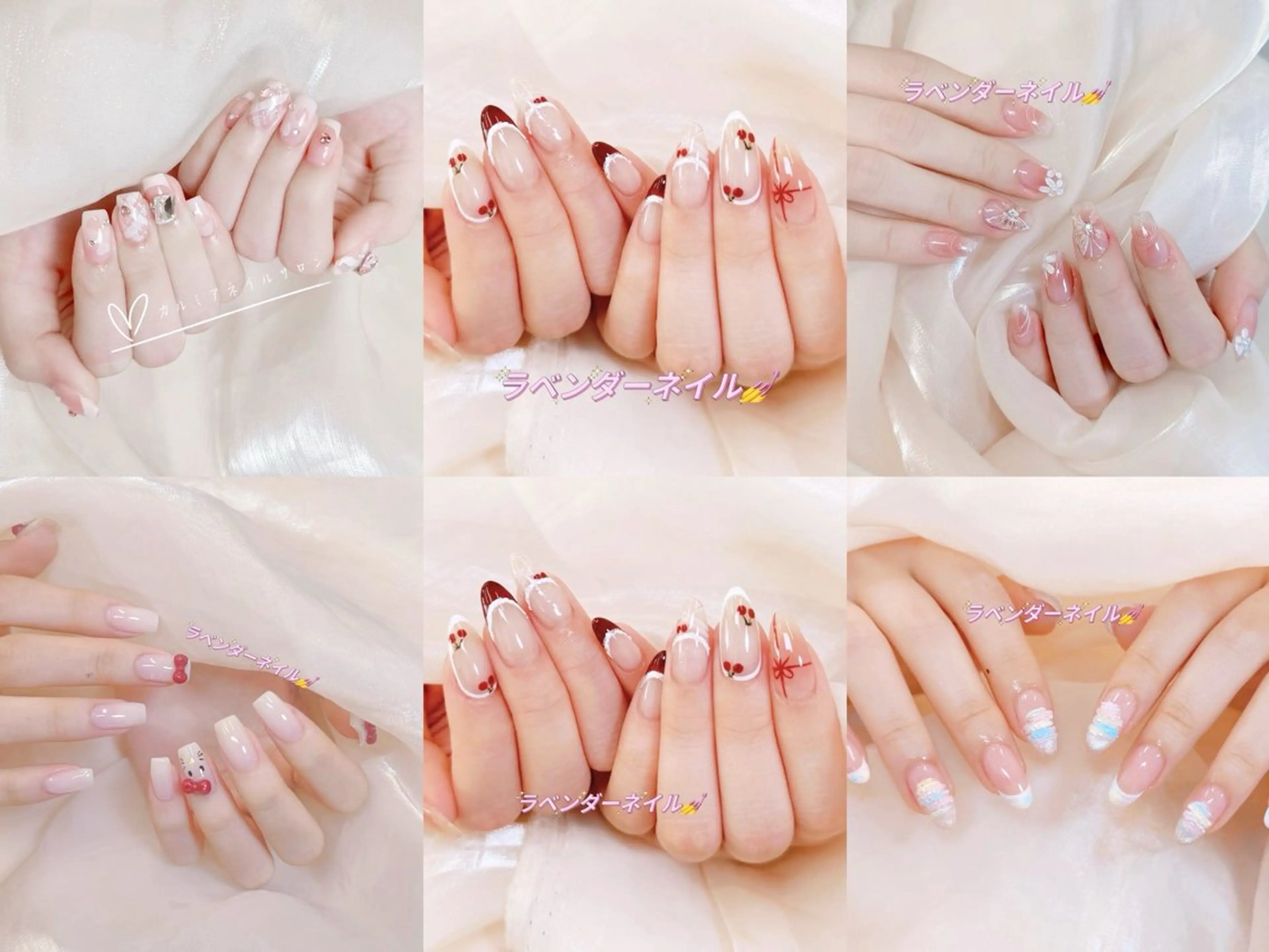 ネイル アートネイル フレンチネイル ミラーネイル ニュアンスネイル lavender所属・日暮里🦋 lavenderのネイルデザイン