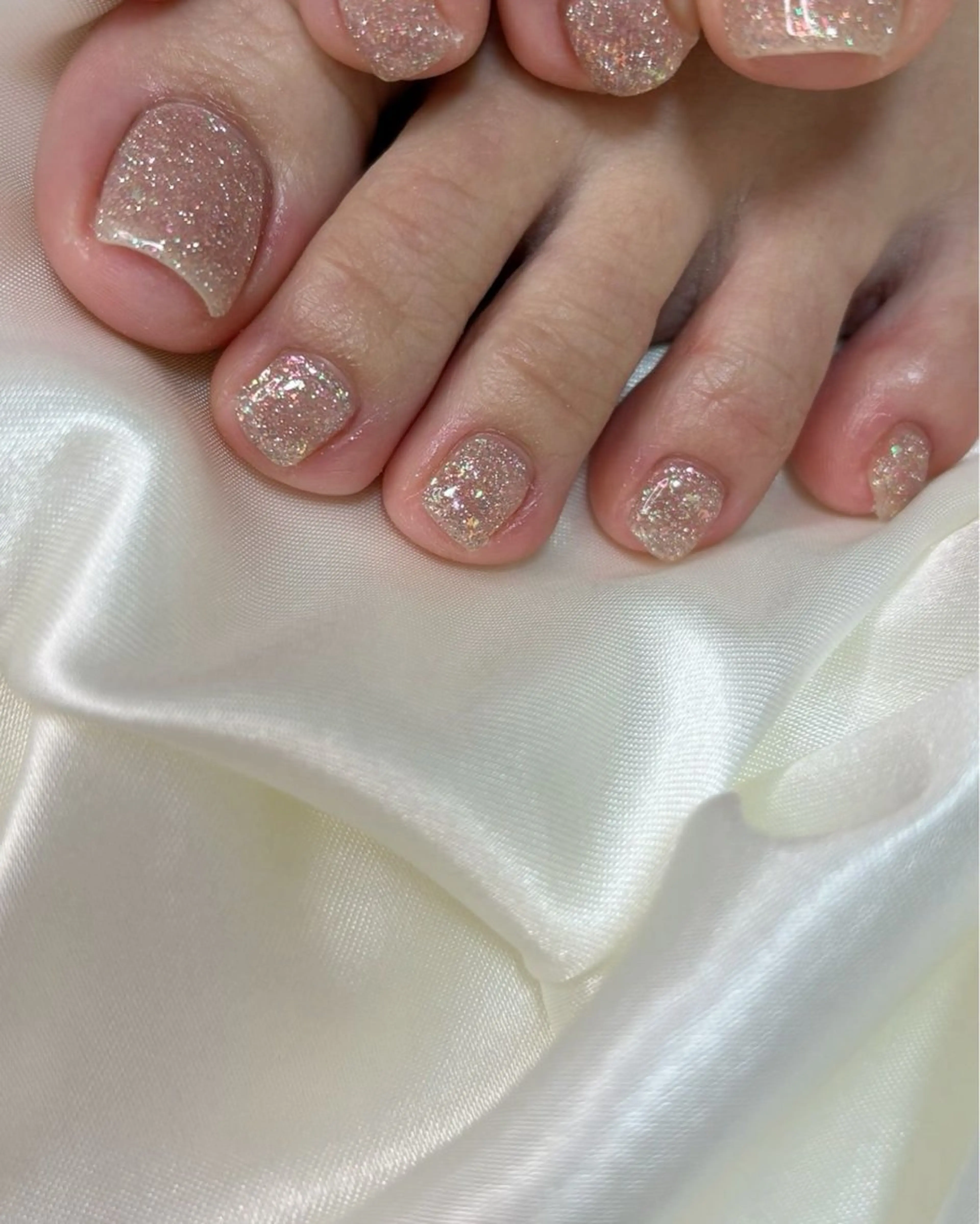 ネイル 韓国ネイル 持ち込み ニュアンスネイル ネイルチップ 冬ネイル RINN ANA.CHUOのネイルデザイン