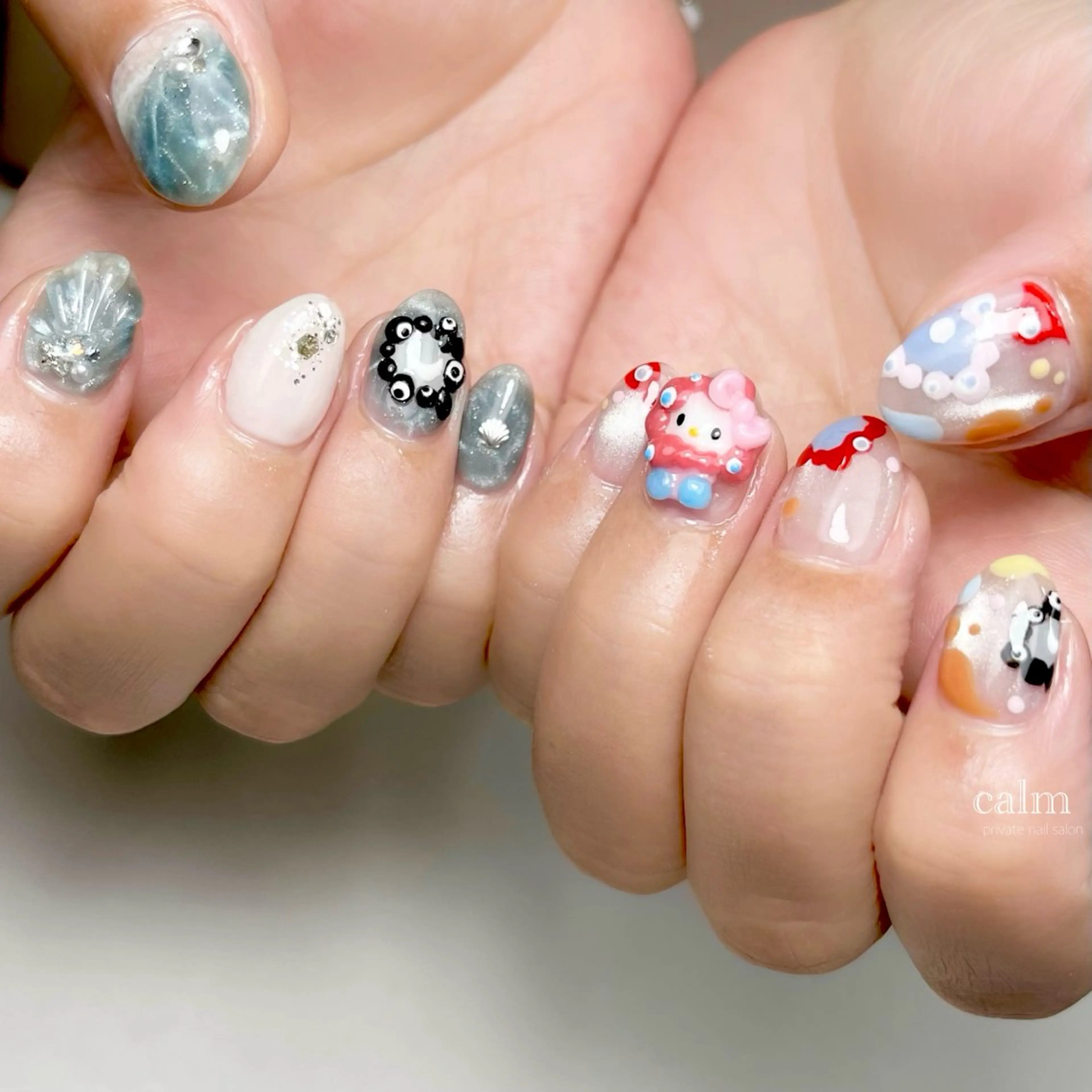 ネイル ハンドネイル calm 〔ｶｰﾑ〕のネイルデザイン
