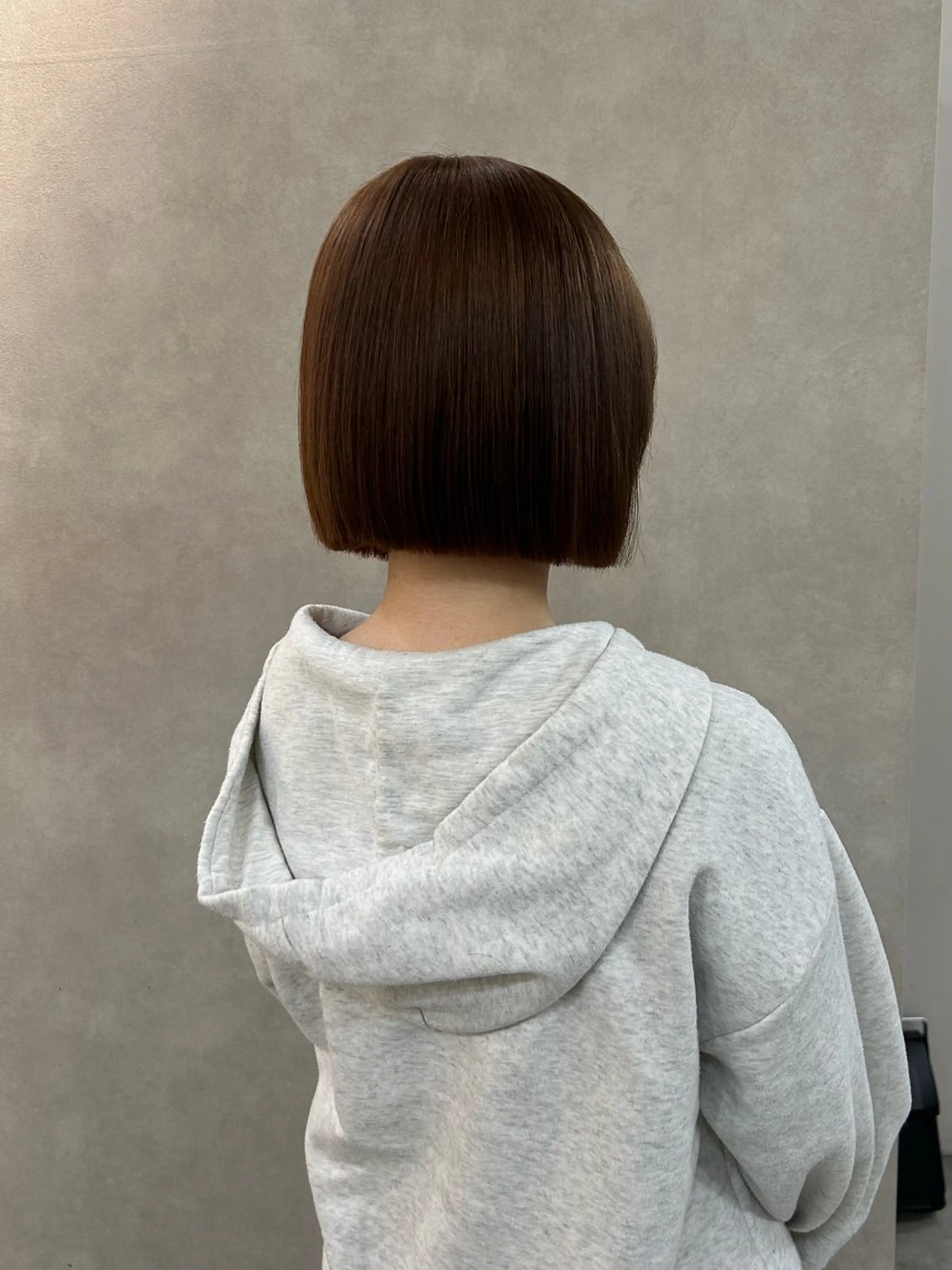 ショート カット ヘアカラー トリートメント えり 堀江/ボブ /艶髪/レイヤーのヘアスタイル