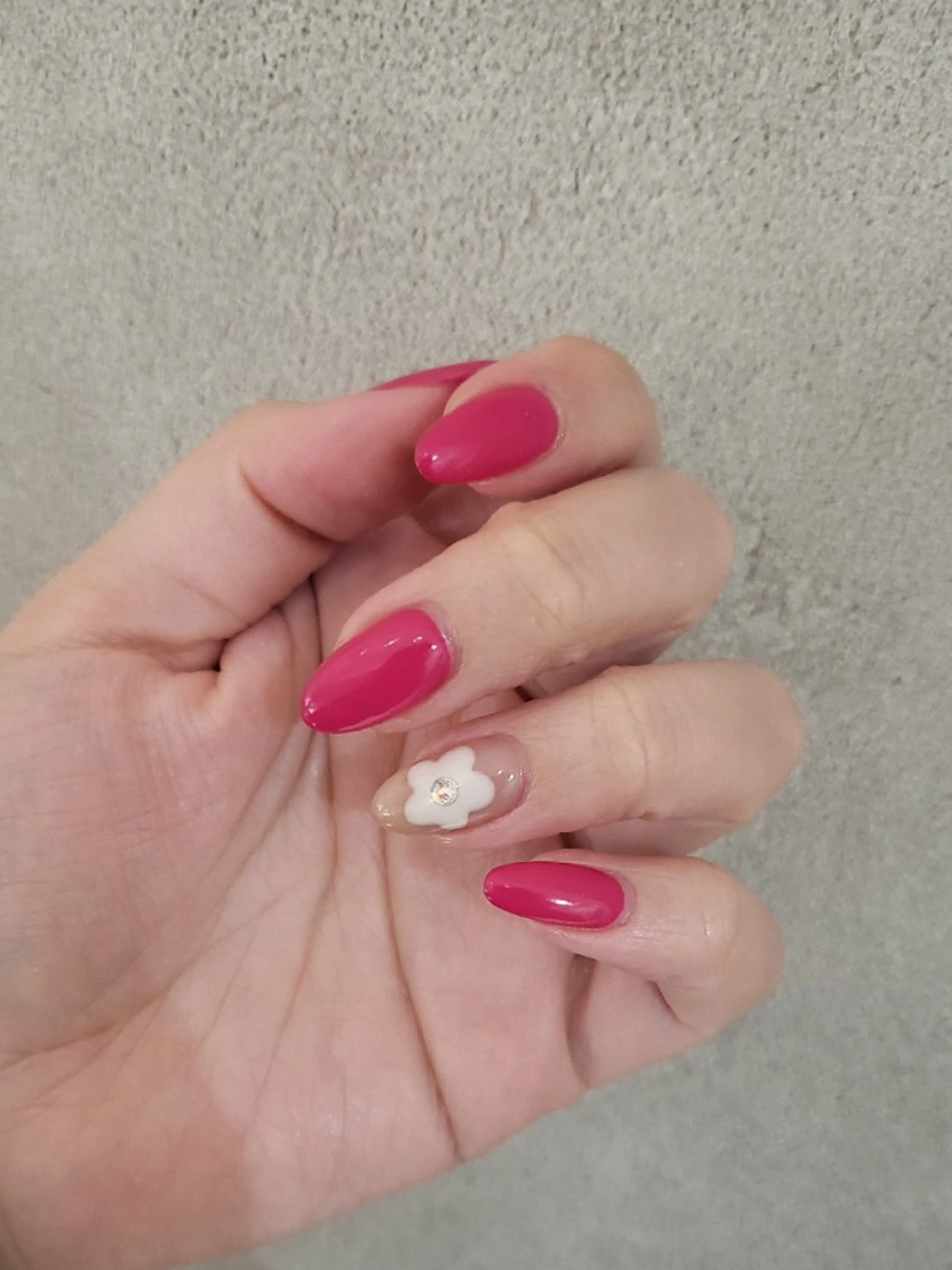 ネイル アートネイル ジェルネイル ワンカラーネイル パラジェル ハンドネイル puku nail 🌼kazu🌼のネイルデザイン