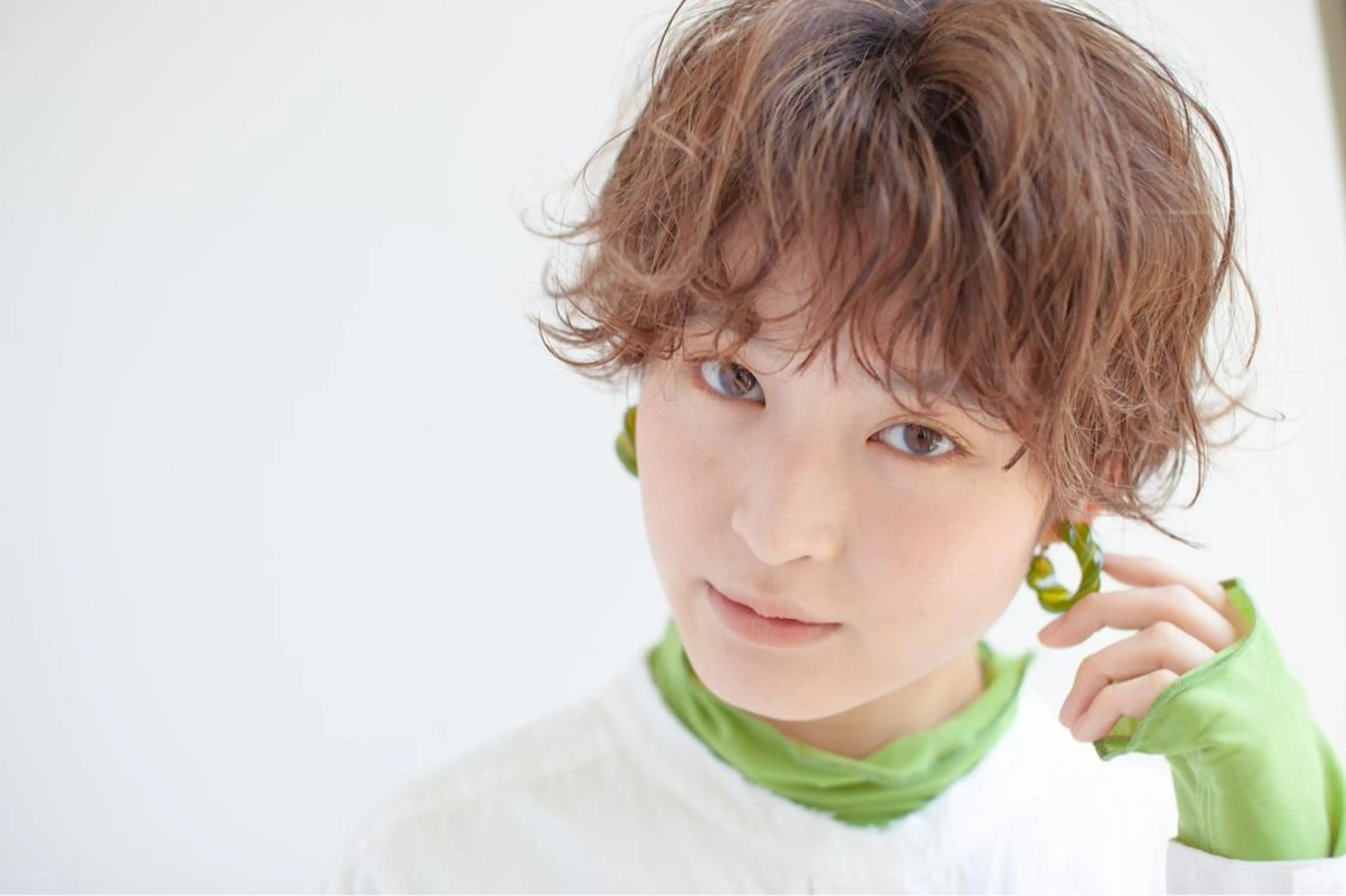 ✨似合わせカット✨小顔効果大‼️➕ニュアンスカラー✨➕ハイライト😍😍😍➕トリートメント✨✨の写真