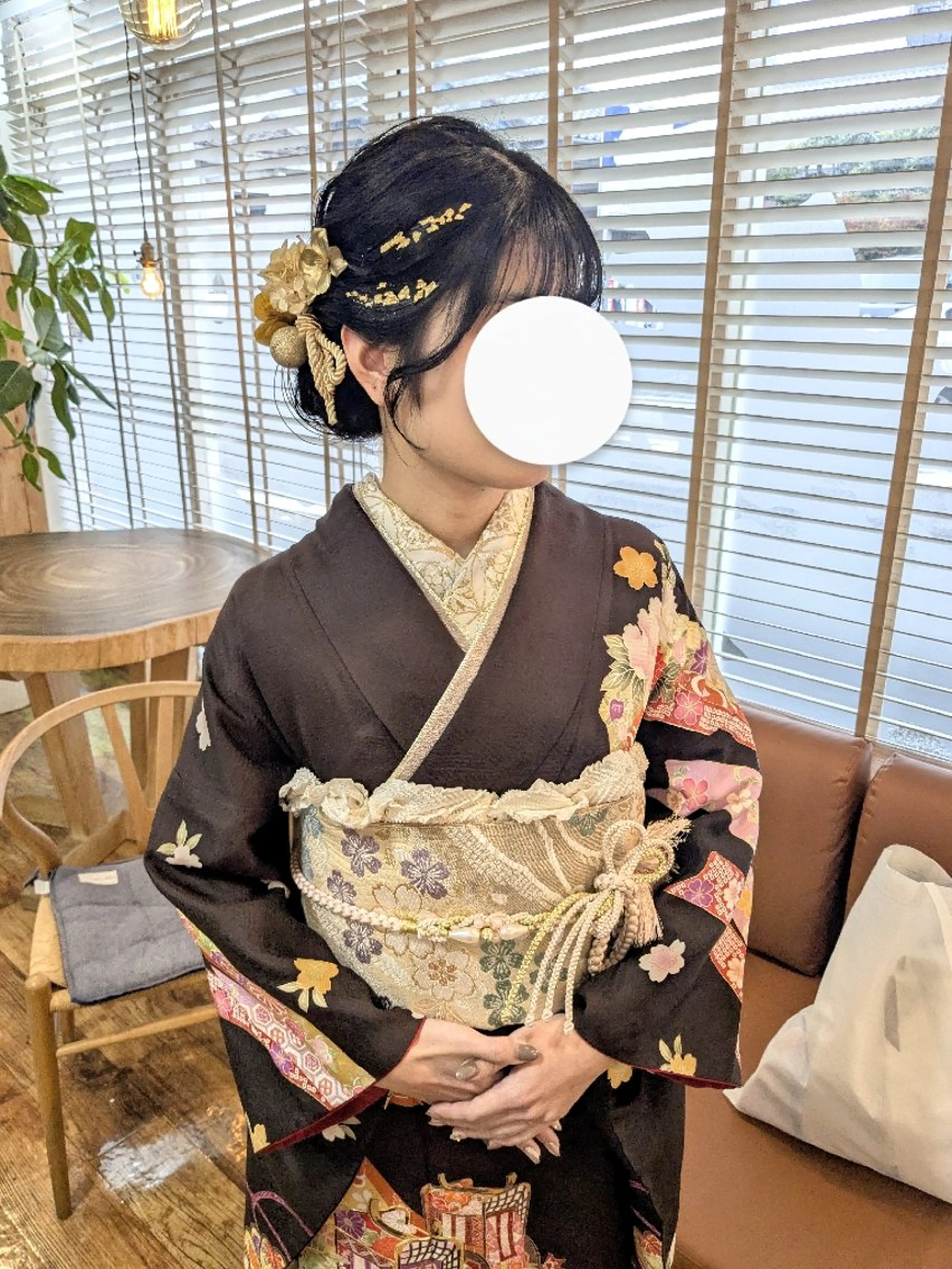 ヘアアレンジ ロング 成人式 着付け bright所属・miku ヘアセット/着付けのヘアスタイル