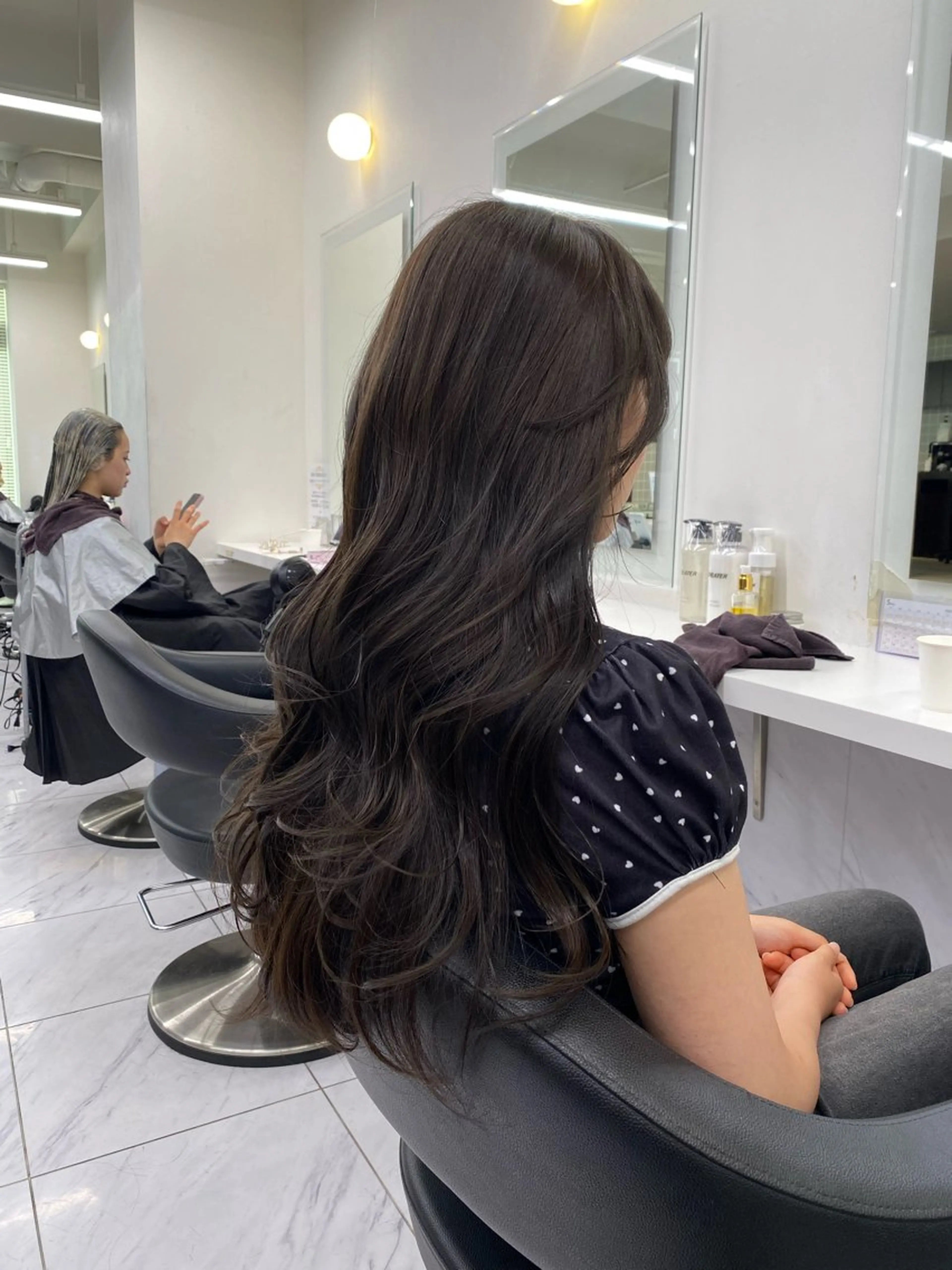 ロング カラー カット パーマ トリートメント 🔷似合わせのプロ KUMA🔷のヘアスタイル