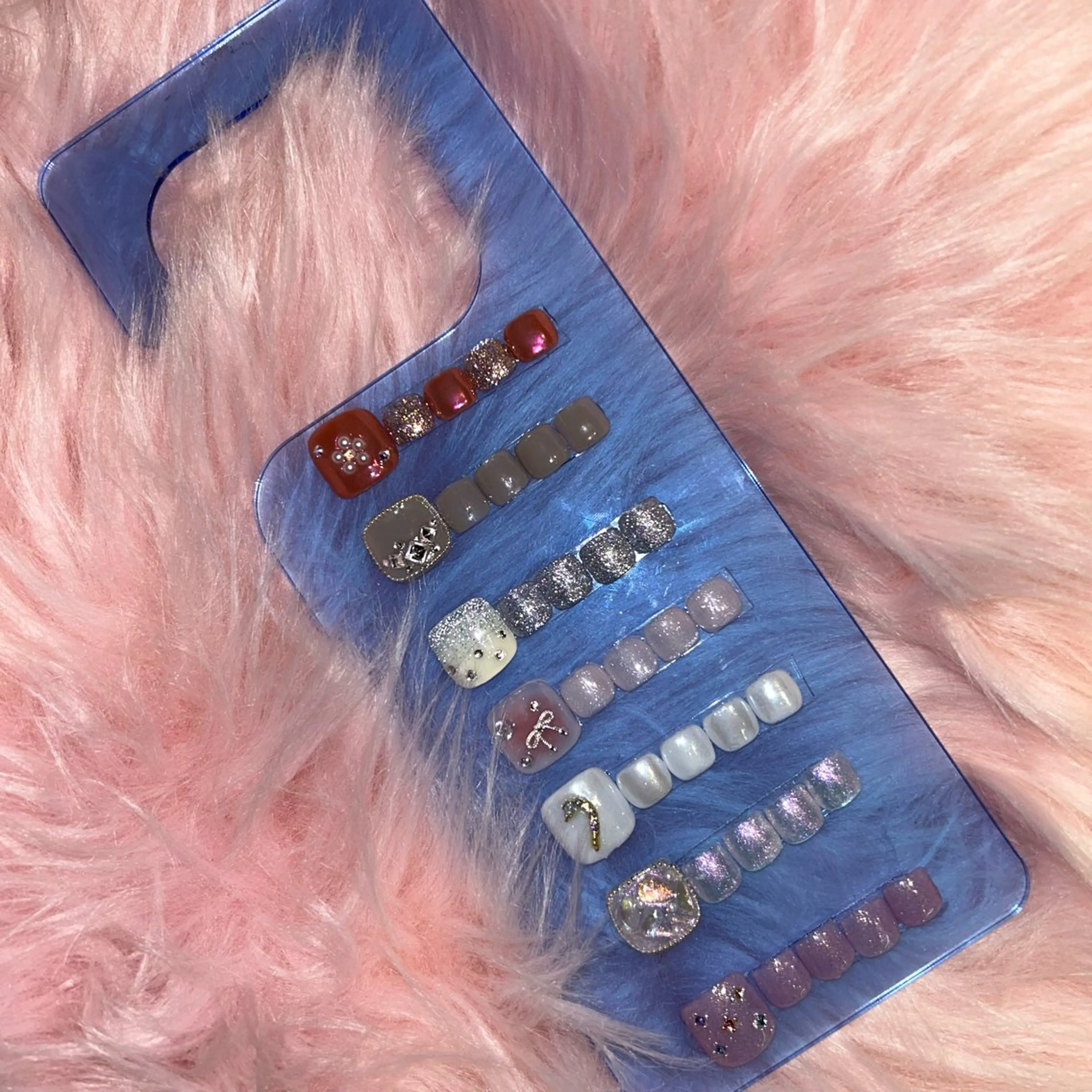 ネイル フットネイル Amys nail ハナのネイルデザイン