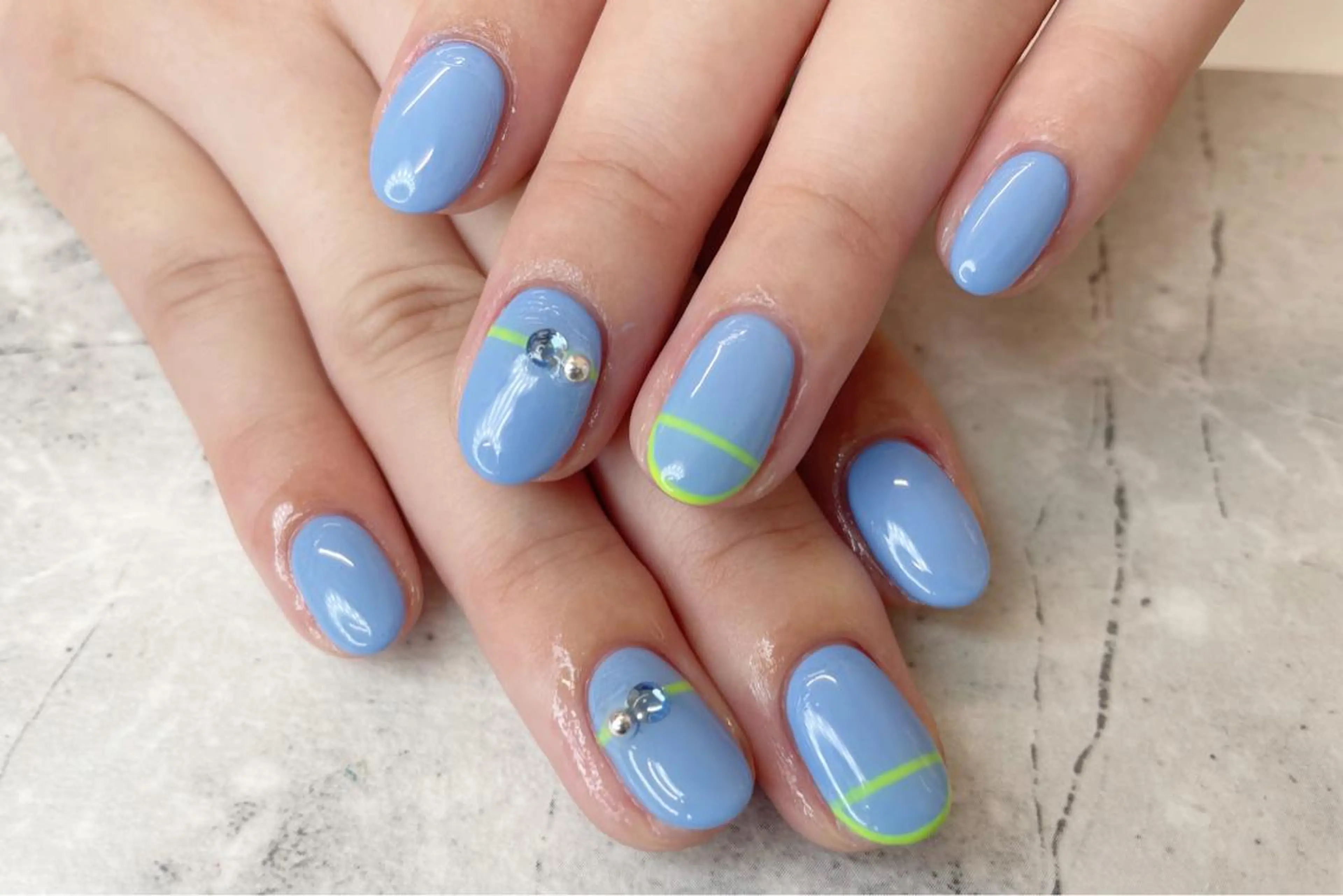 ネイル オフィスネイル シンプルネイル ネイル エルモサのネイルデザイン