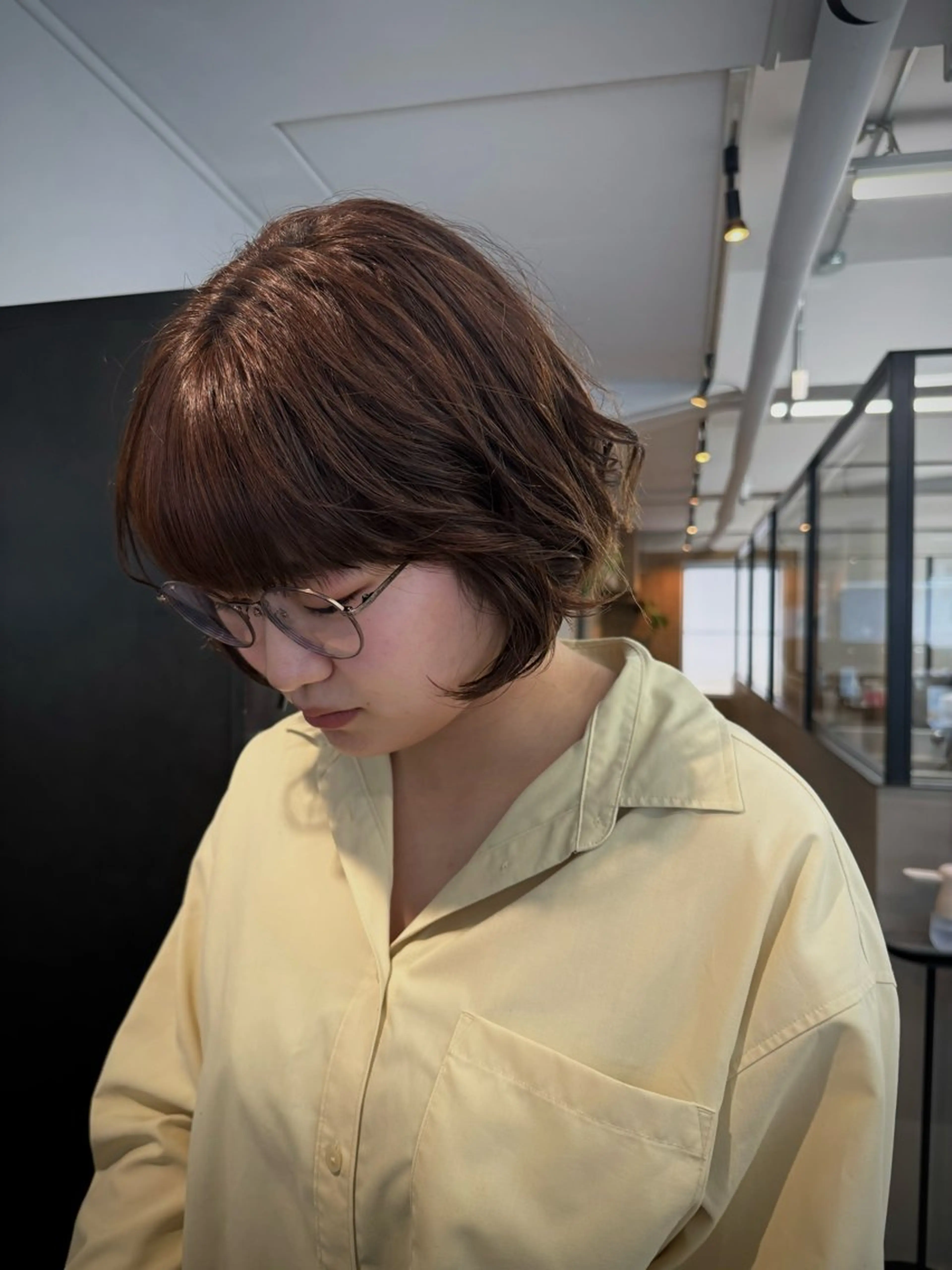 ショート パーマ INORI|レイヤー |ハッシュカットのヘアスタイル