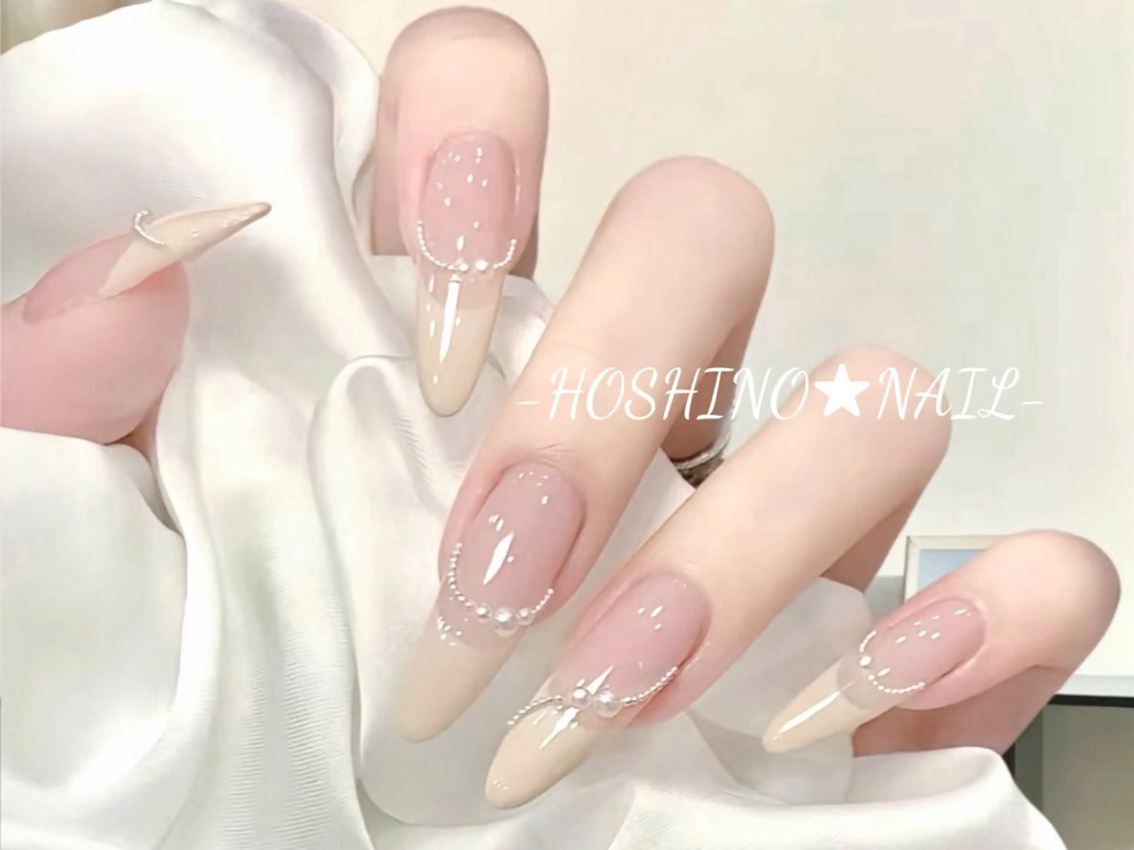 ネイル 長さ出し フットネイル ジェルネイル 韓国ネイル マグネットネイル ハンドネイル ★HOSHINO NAIL★新宿店のネイルデザイン
