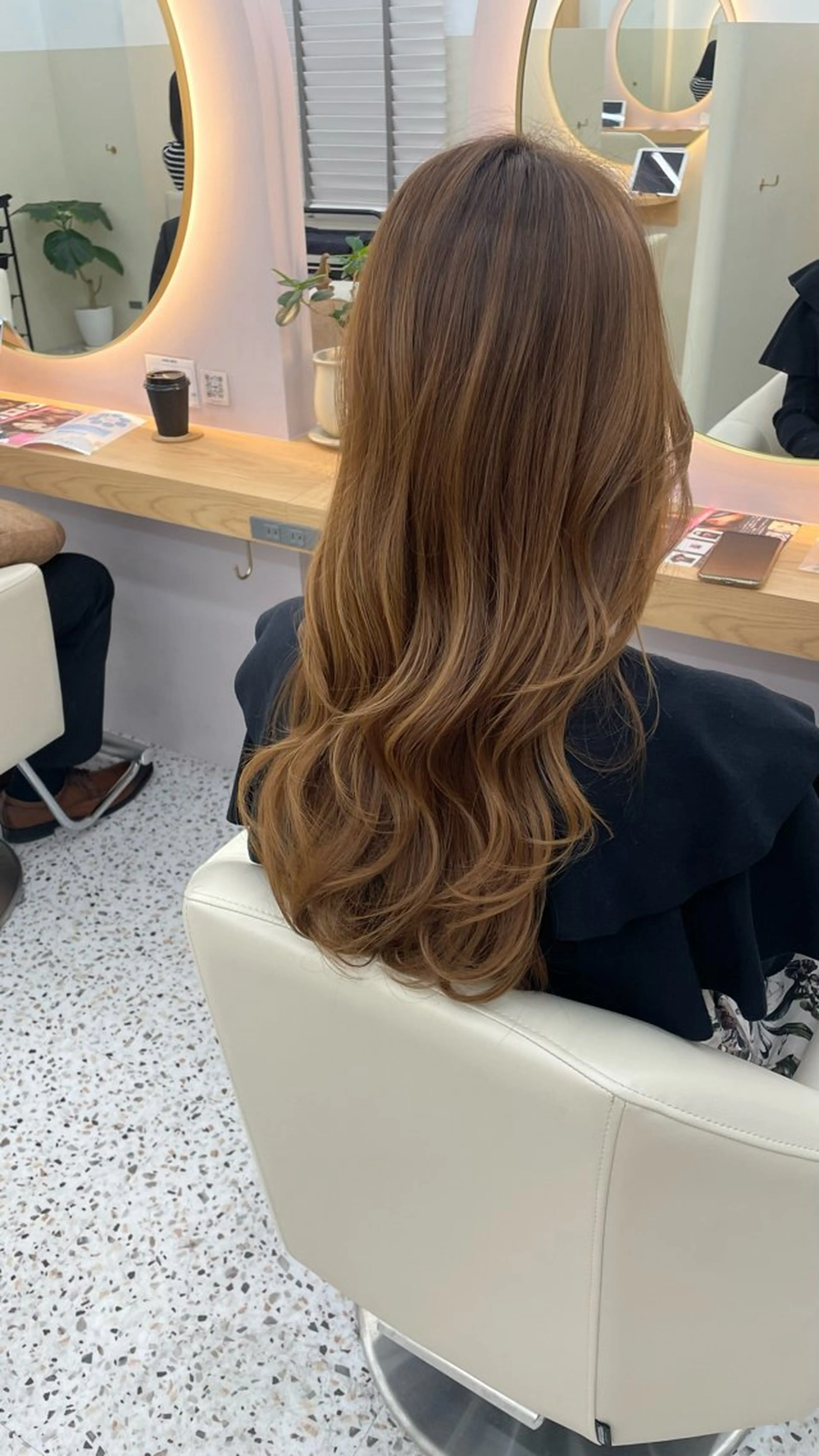 ロング Bonheur銀座 🐰✨️タナカミサのヘアスタイル