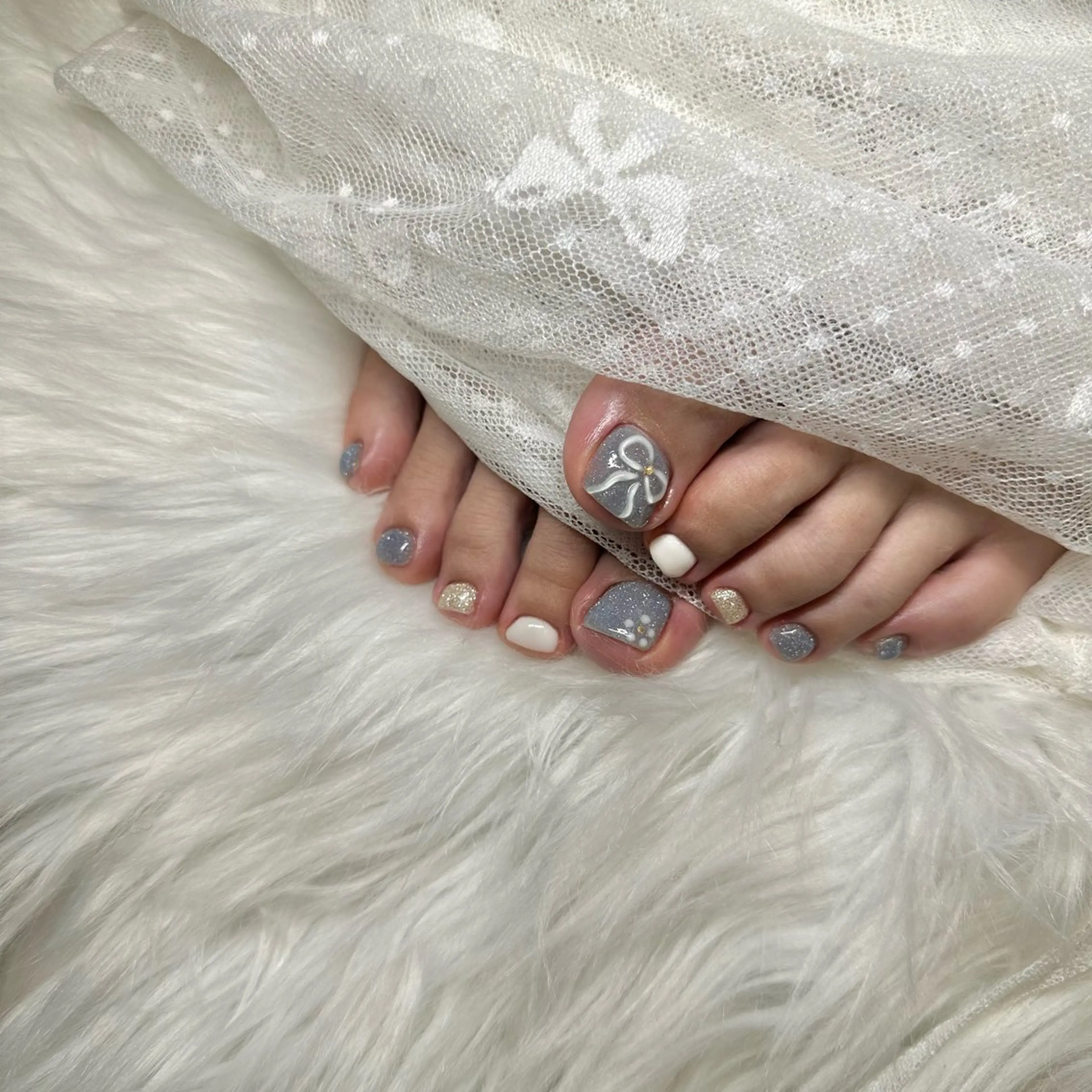 ネイル ガーリー Charme by figaro Rioのネイルデザイン