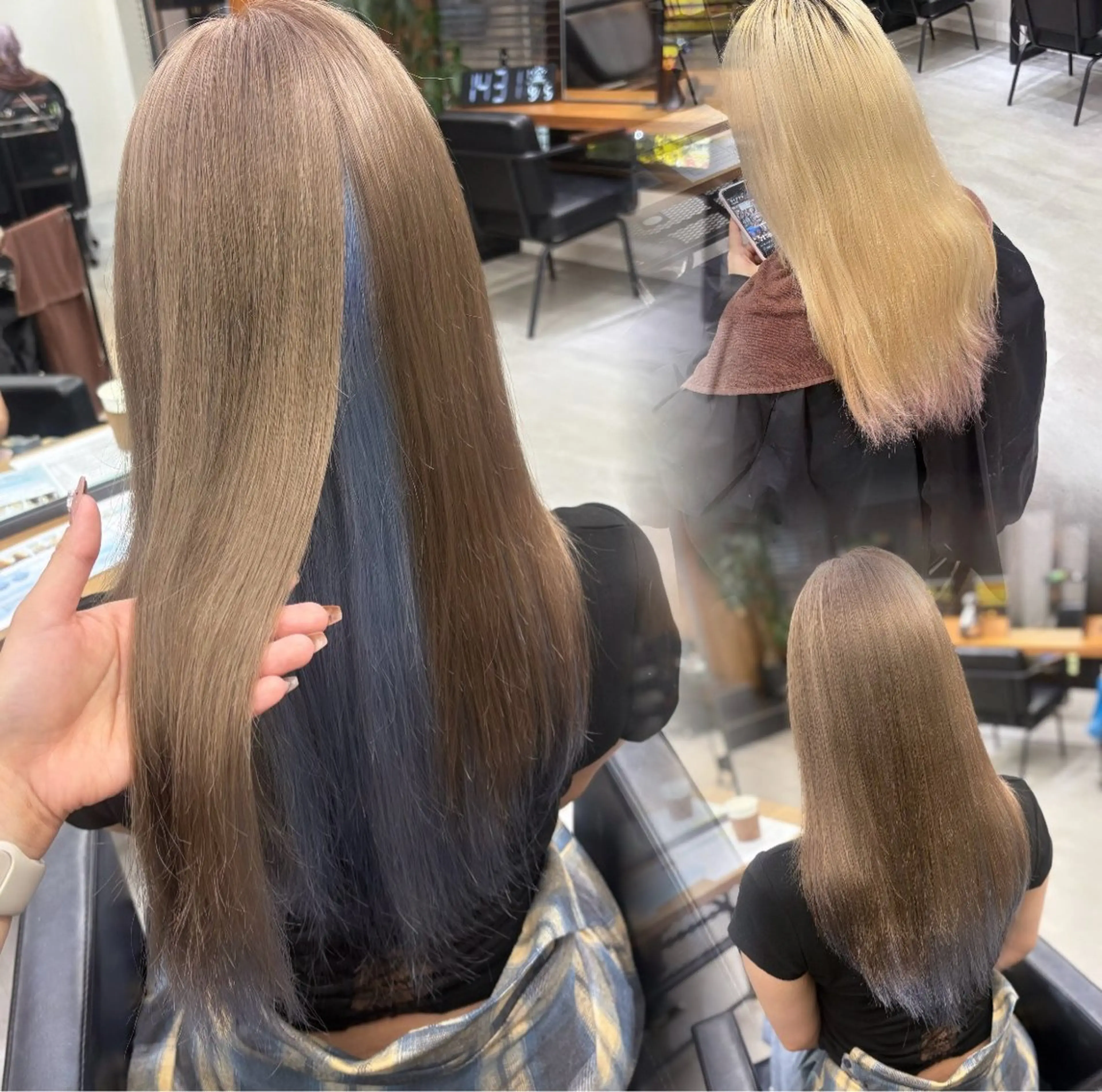 ロング ヘアカラー SAKI🫧NEXT 池袋/韓国風カラー✨のヘアスタイル