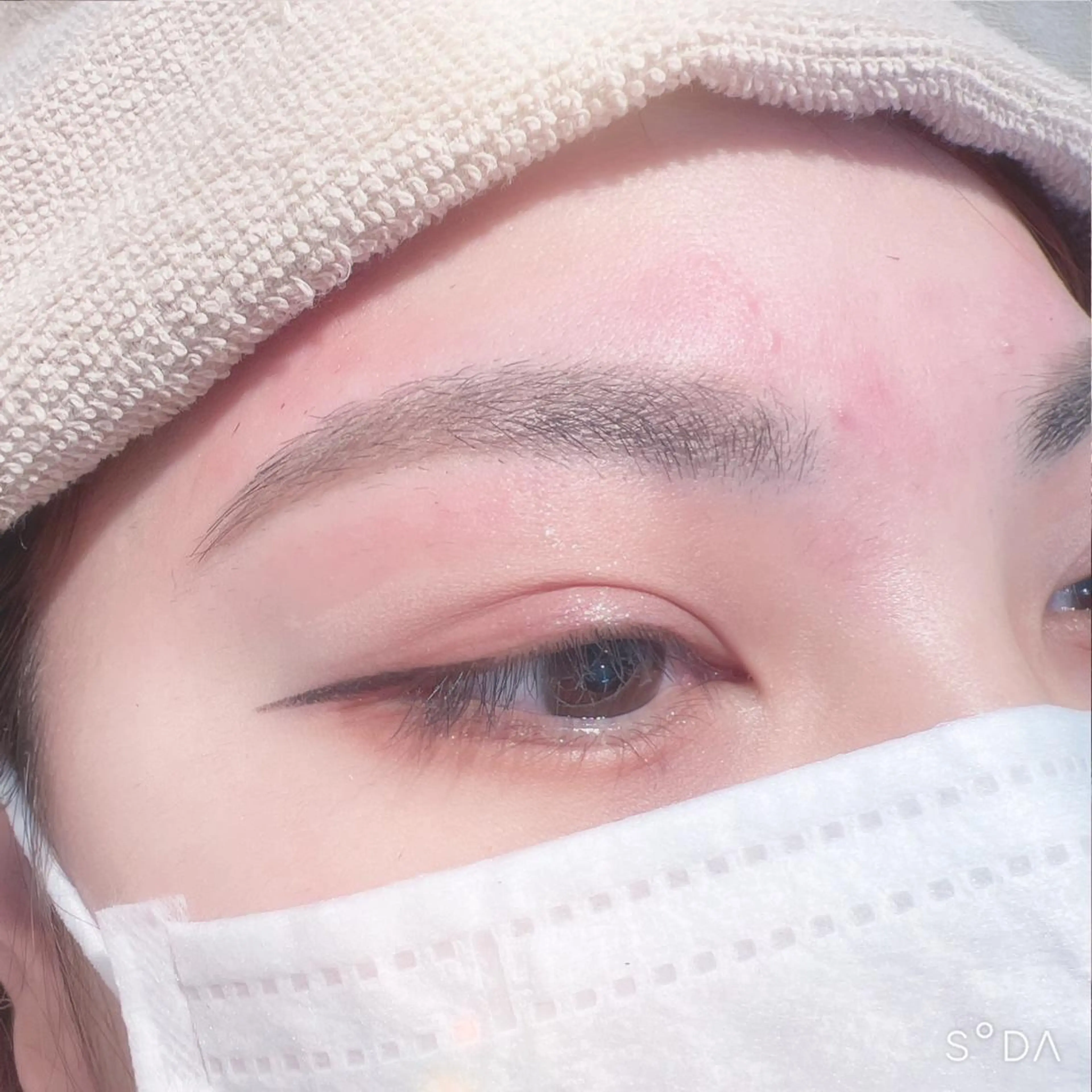 アイブロウ ワックス脱毛 眉カット クロダ アカネのマツエク・マツパデザイン