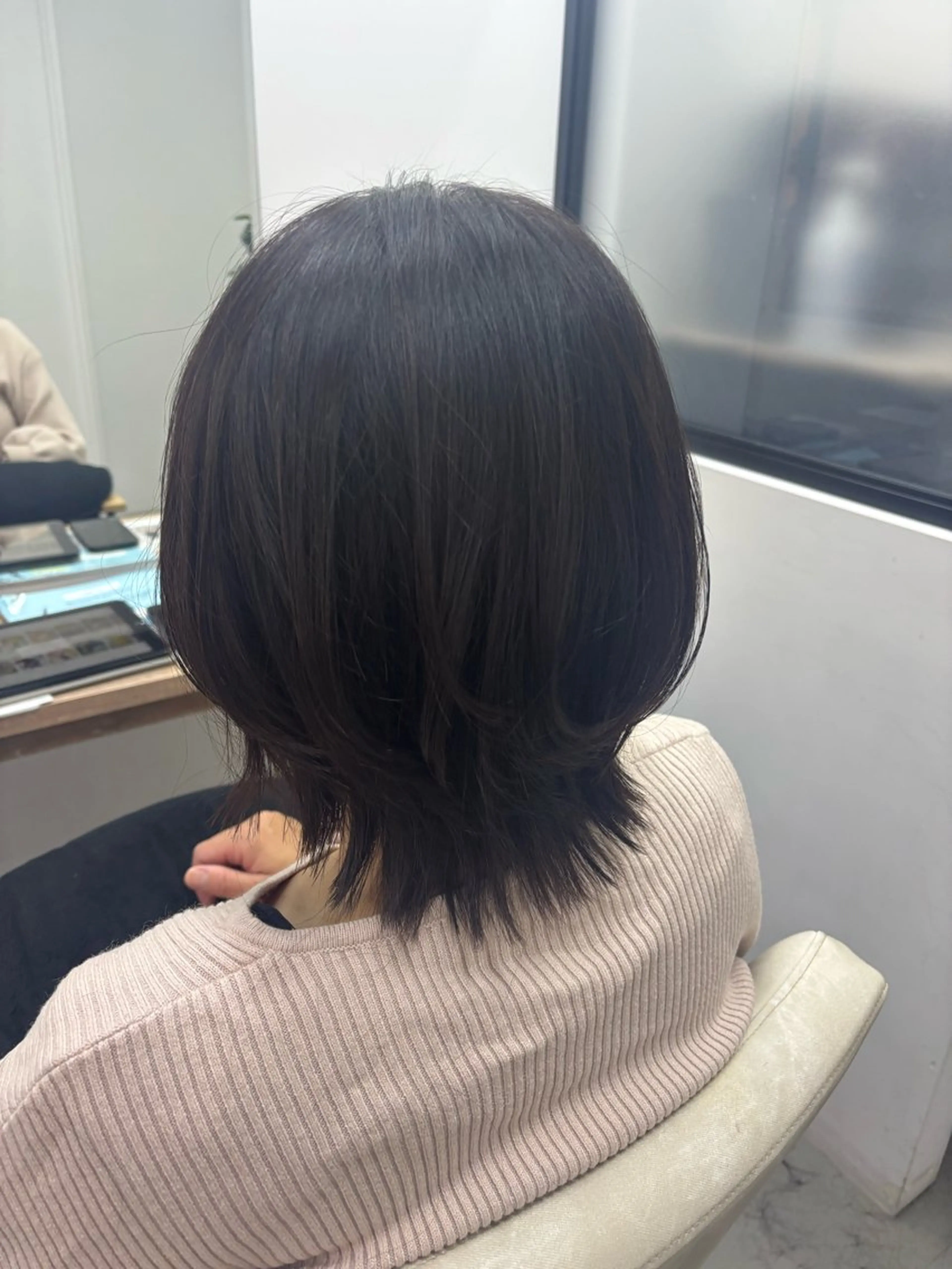ミディアム Hair art chiffon 池袋西口店所属・カットモデル募集中 💇🏻　福田彩南のヘアスタイル