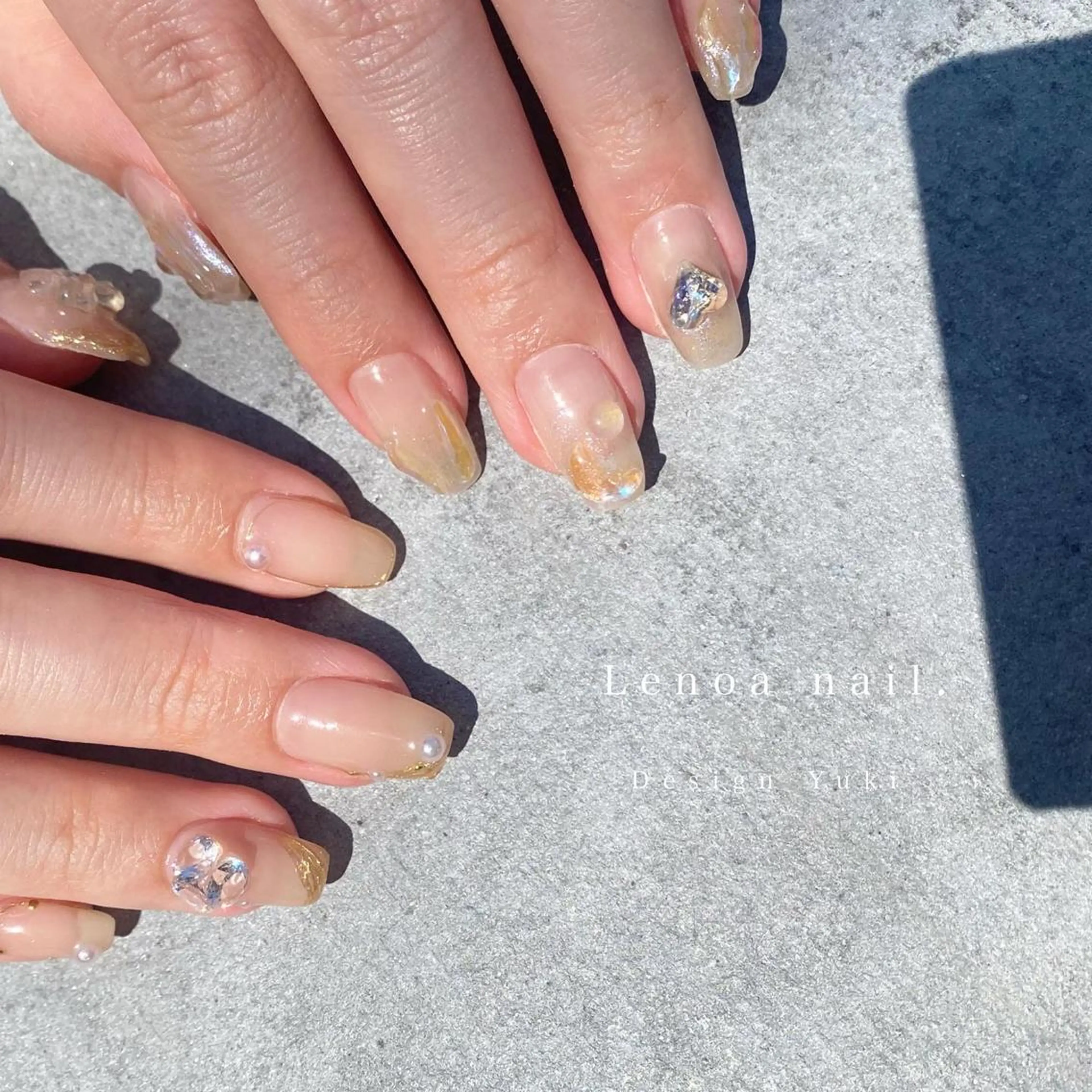 ネイル ハンドネイル Lenoa Yukiのネイルデザイン