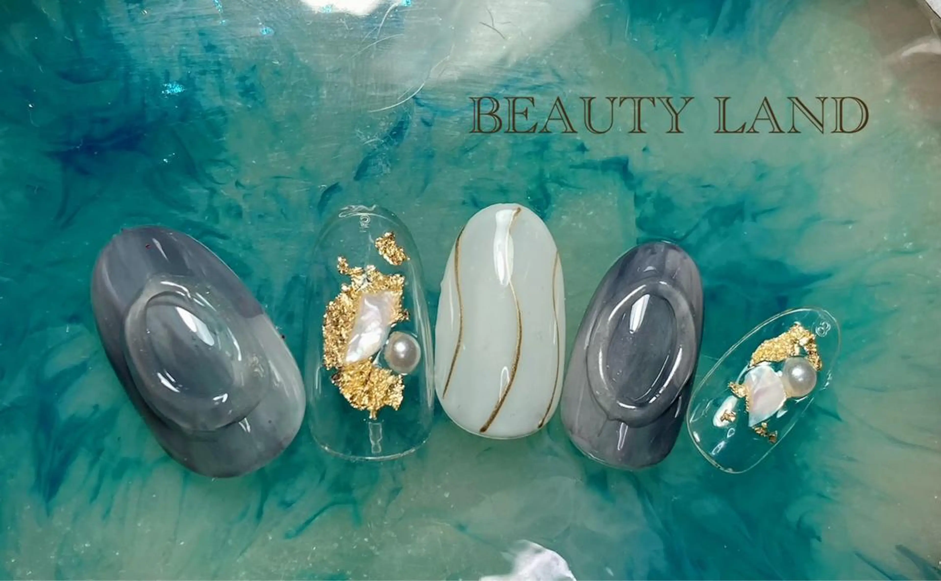 ネイル ハンドネイル 市川駅 ✿中津のネイルデザイン