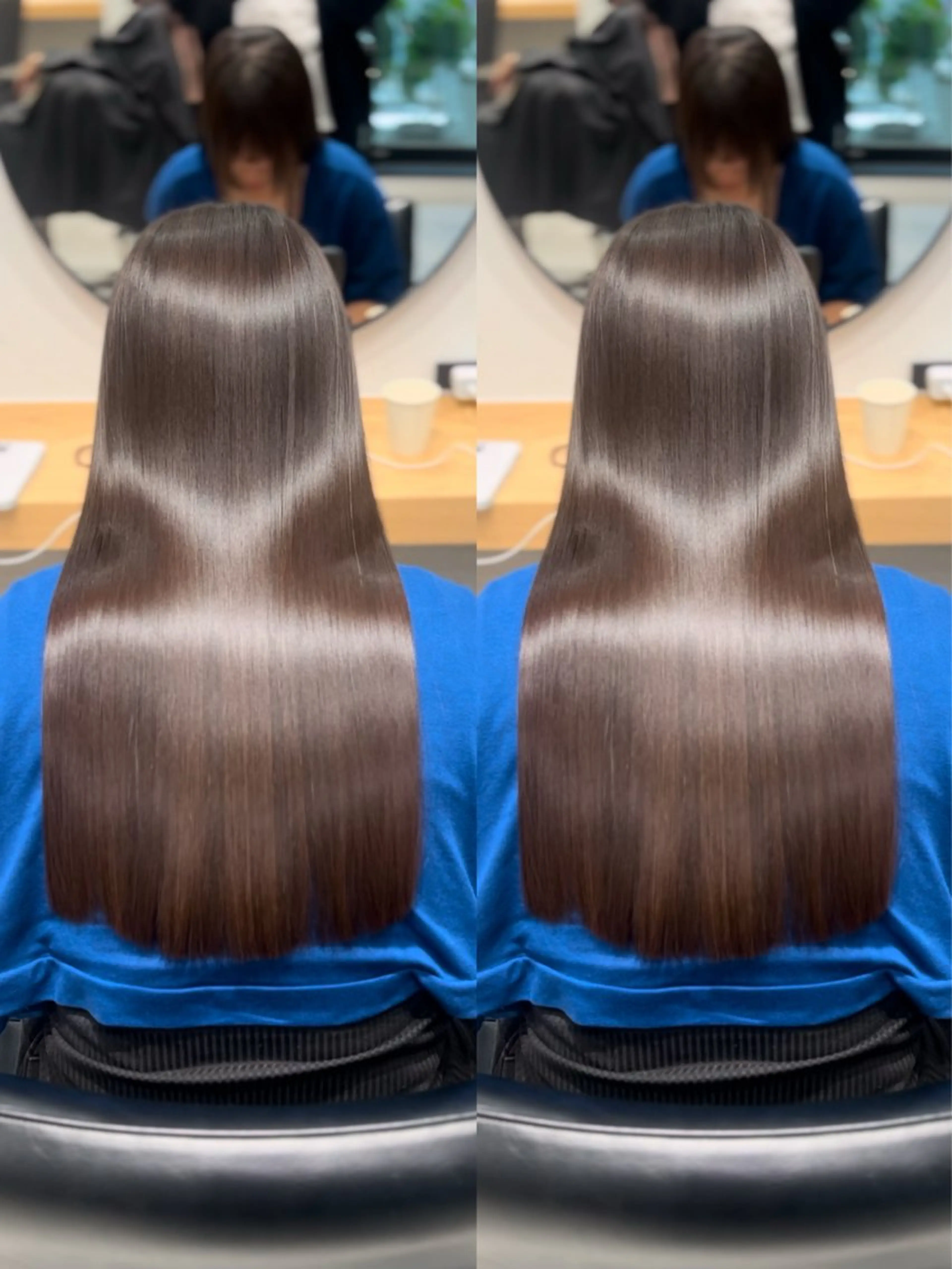 ロング 髪質改善 トリートメント RAF TOKYO 薬院店所属・福岡【髪質改善】 艶カラー/ MIHOのヘアスタイル