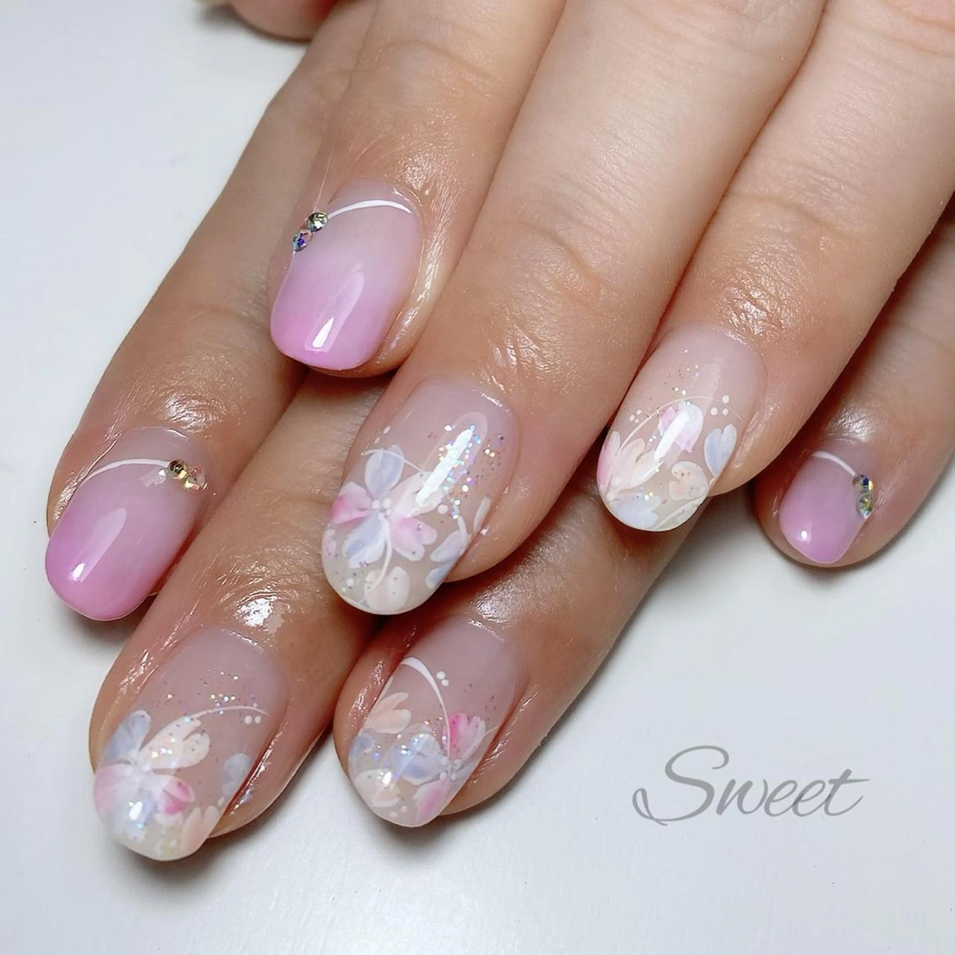 ネイル sweet 仲野陽子のネイルデザイン