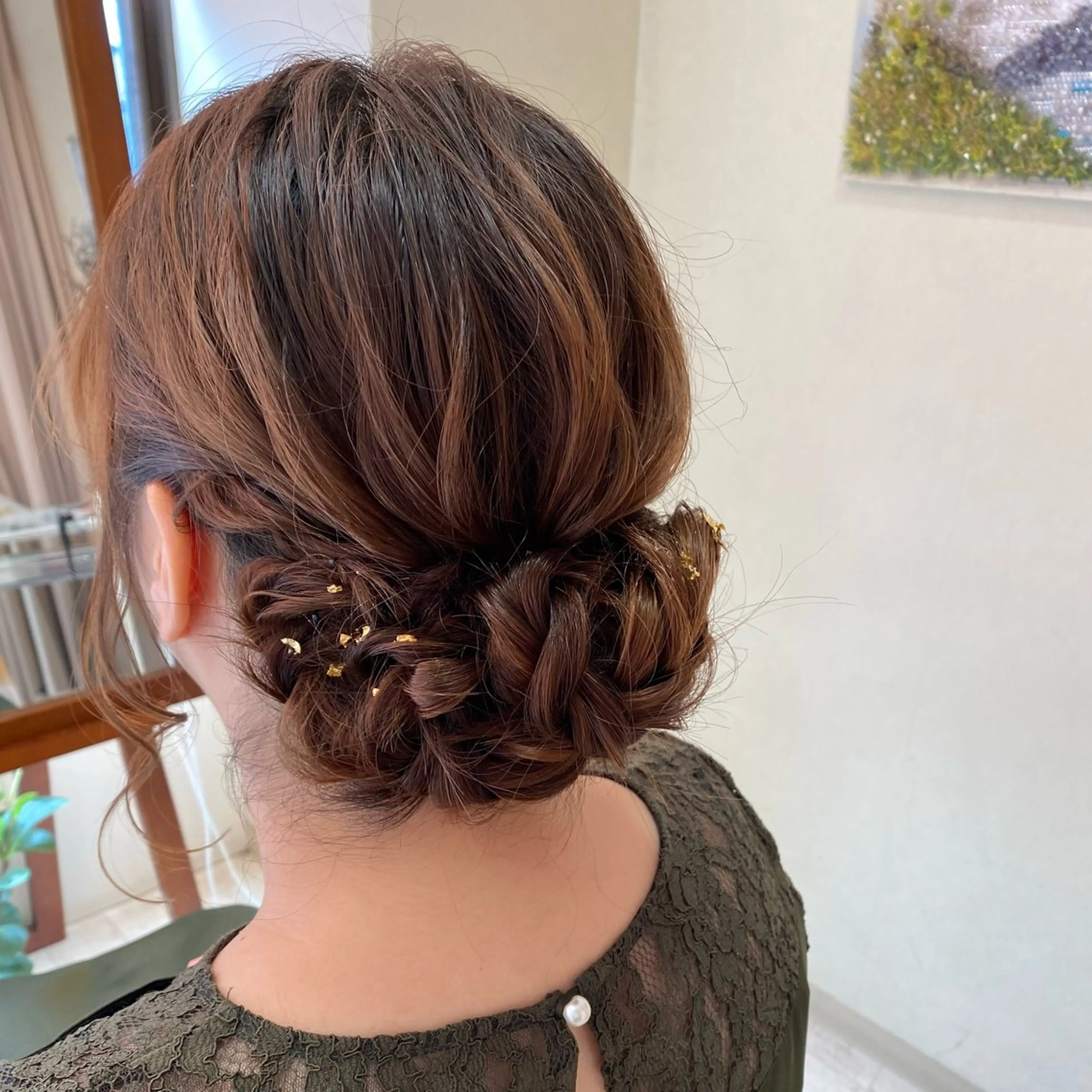 ミディアム ヘアアレンジ A・P・T所属・【A・P・T】 RIHOのヘアスタイル