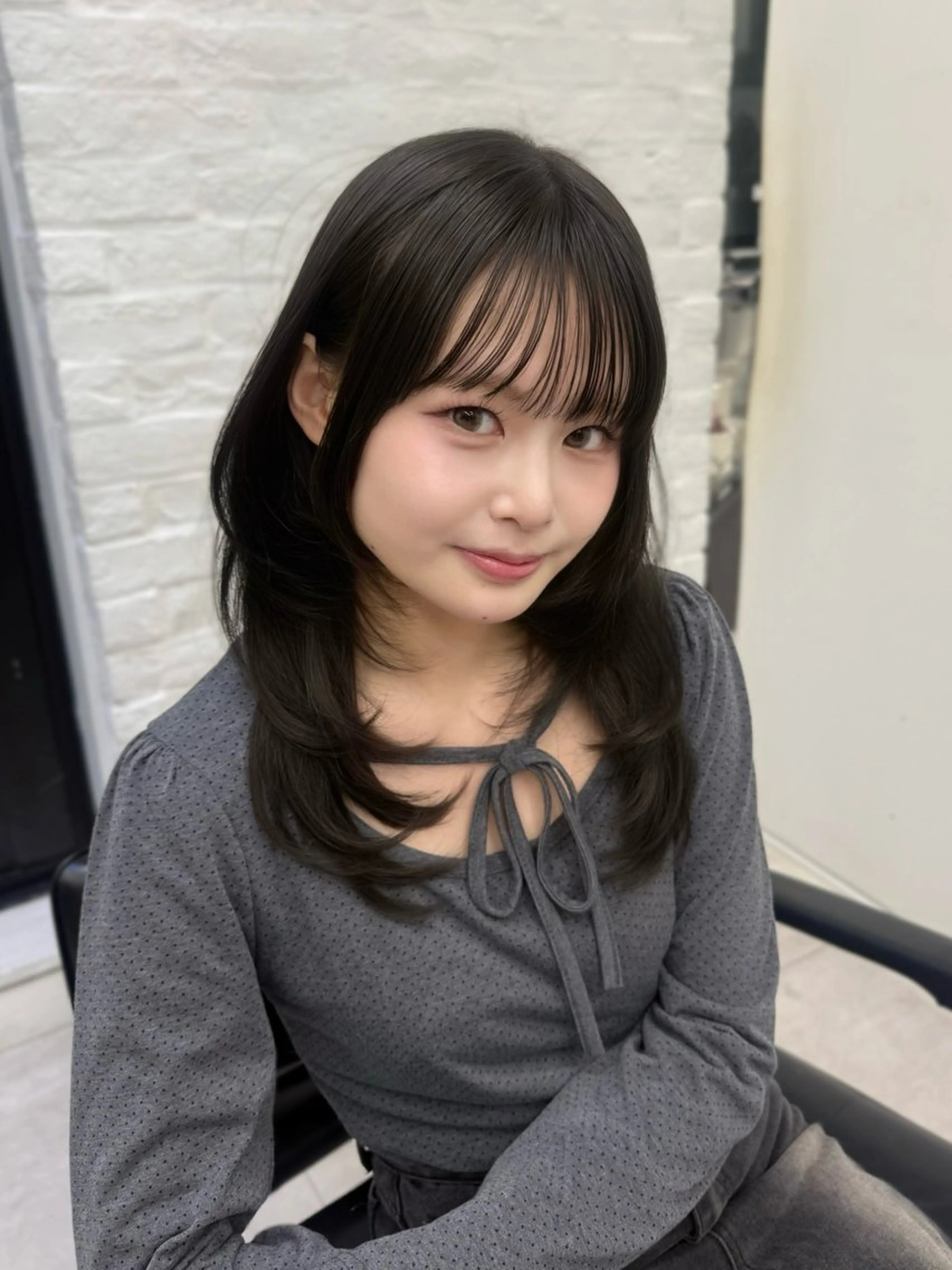 ミディアム ヘアカラー ⠀韓国スタイル/ ami🇰🇷🤍のヘアスタイル