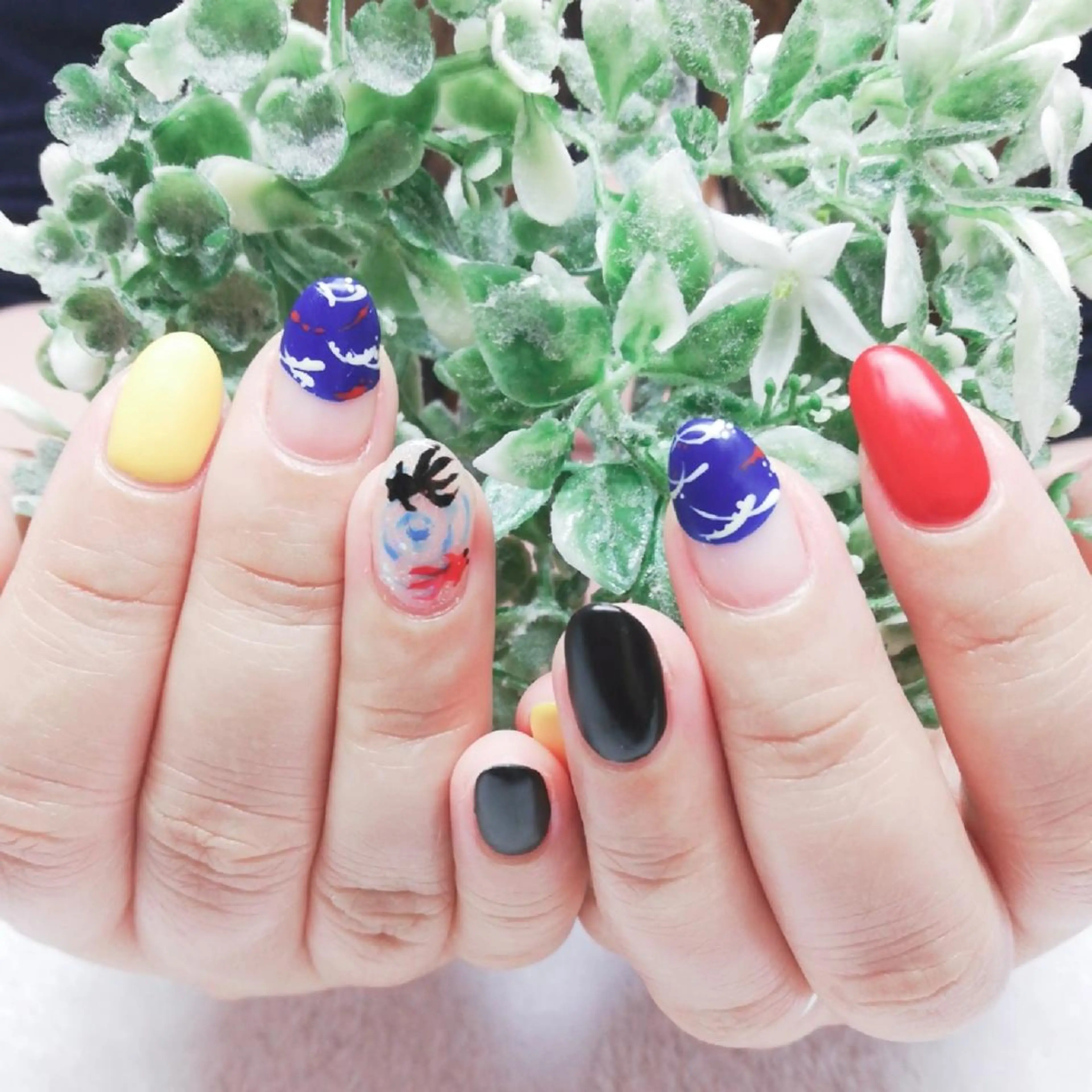 ネイル ハンドネイル 柴崎 美幸のネイルデザイン