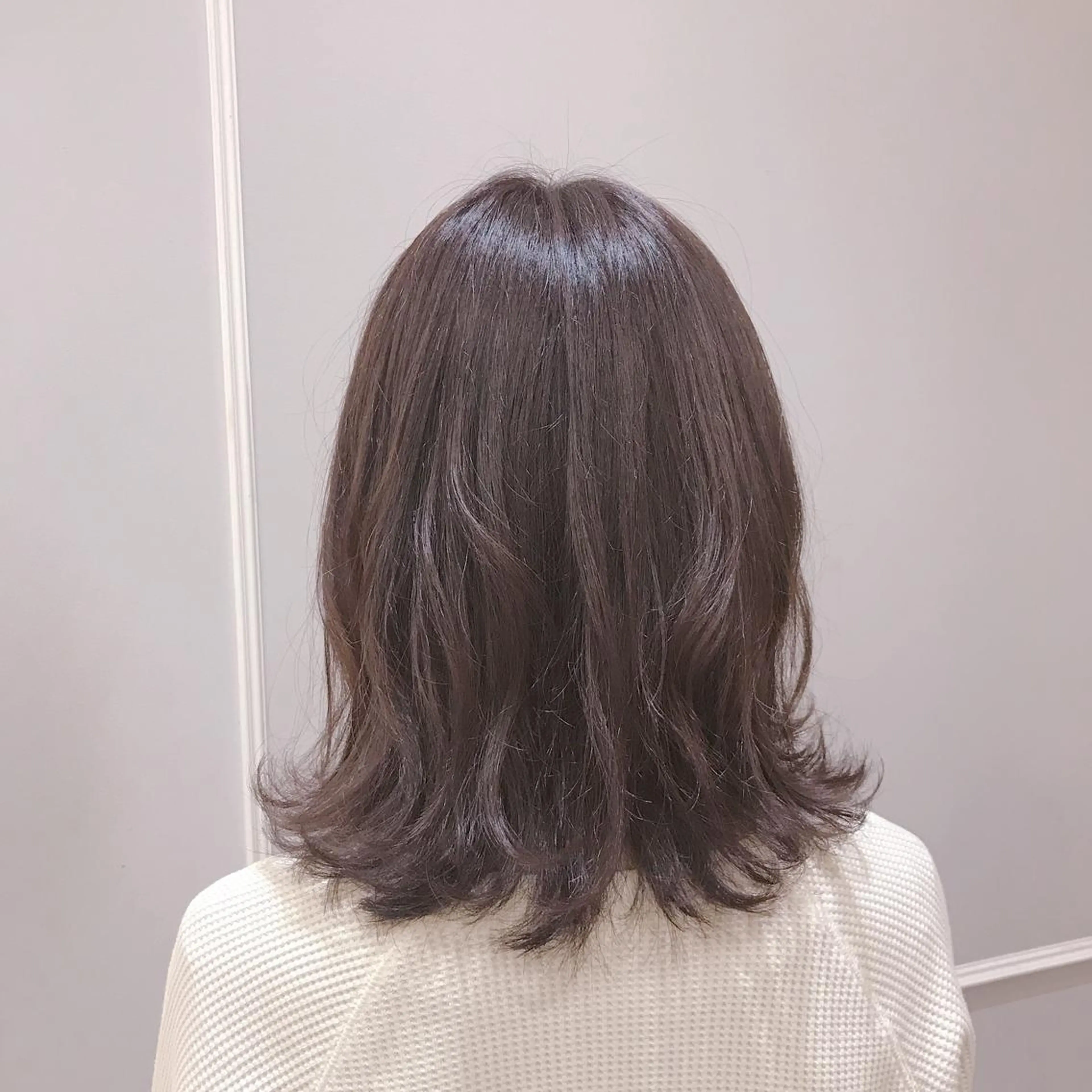 ミディアム カラー ブラウンカラー ココアブラウン 大人お洒落女子❤︎ Ayakoのヘアスタイル